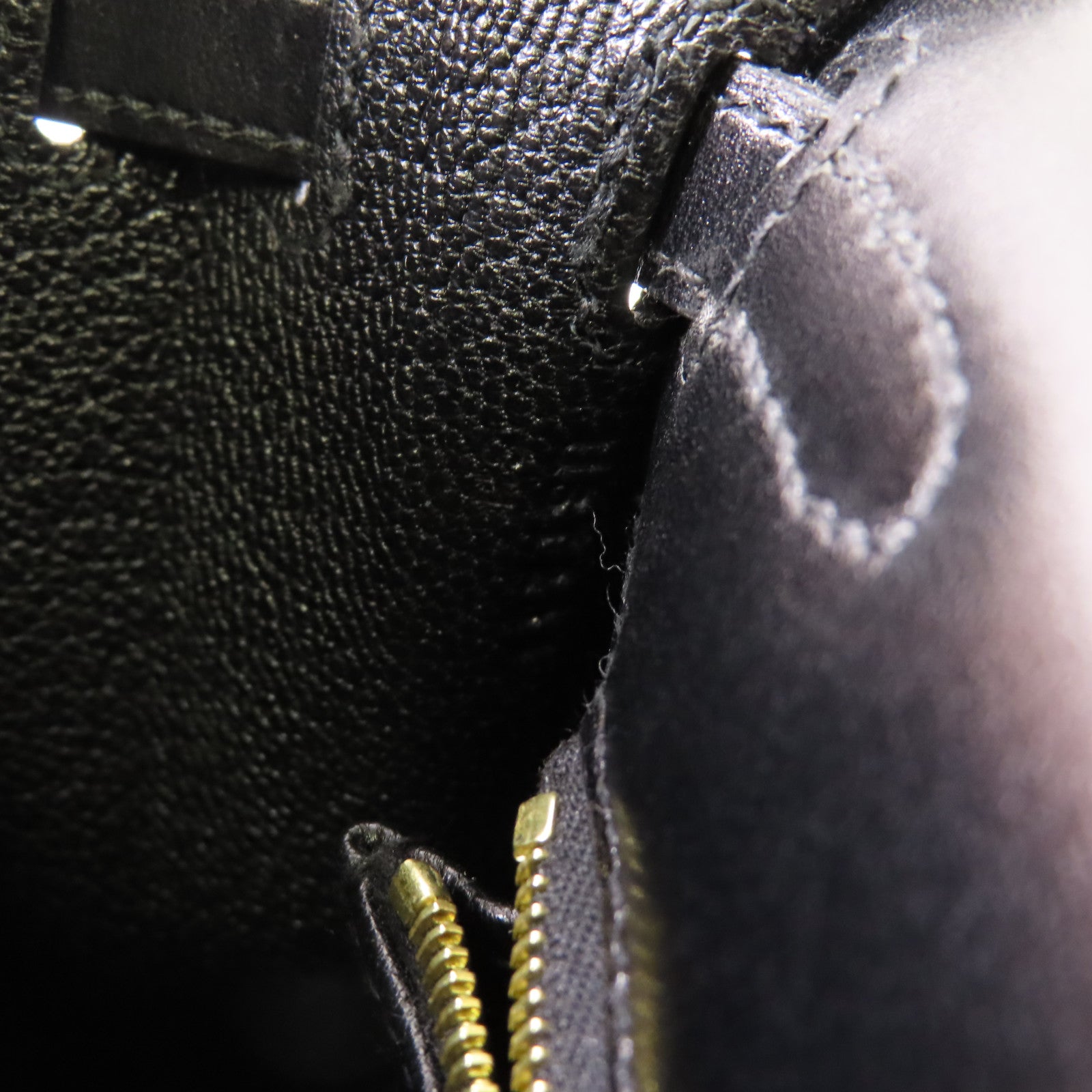 HERMES Boxcalf皮革Kelly 25金扣手挽肩背兩用袋Noir