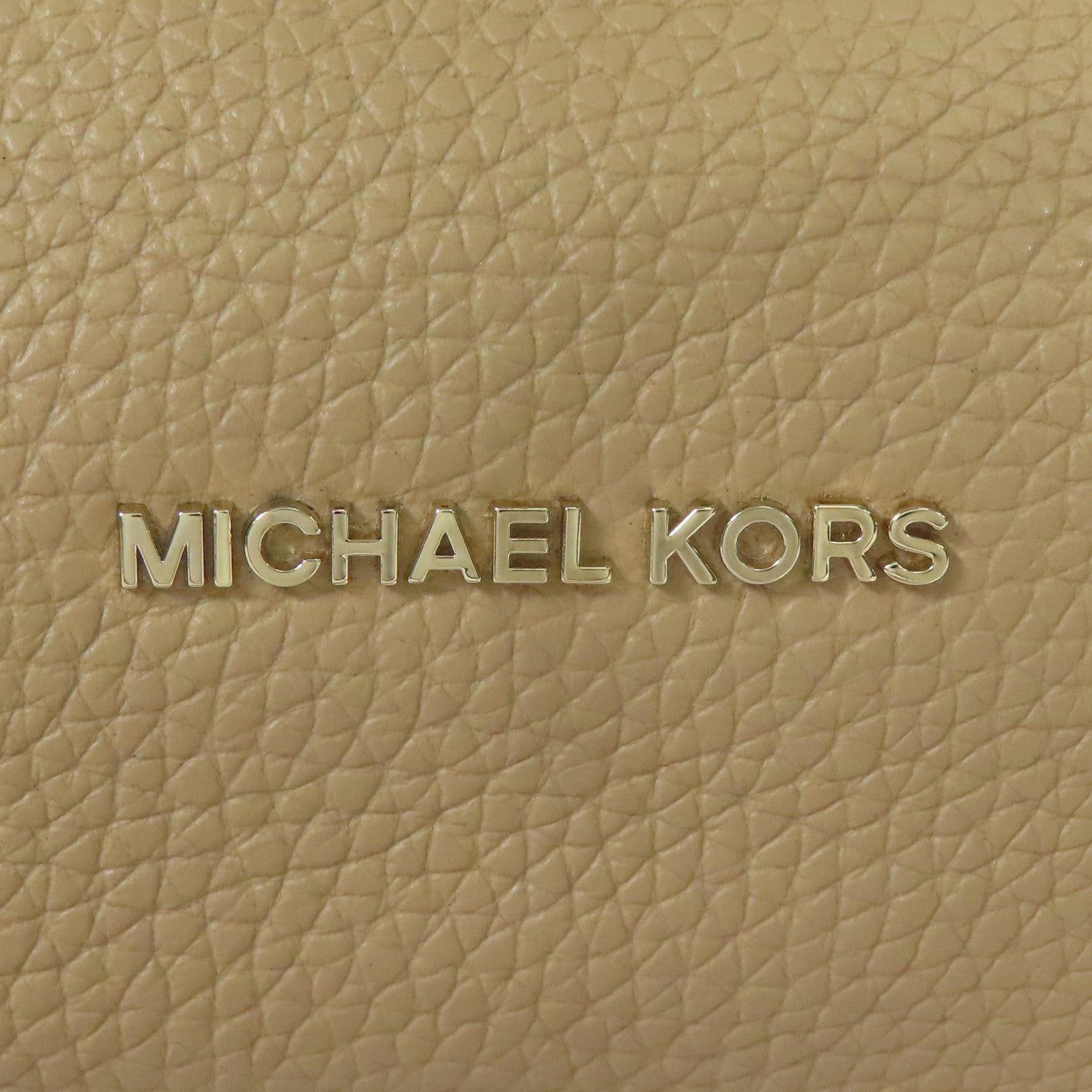 Michael Kors 牛皮皮革Shoulder Bag金扣手挽肩背兩用袋