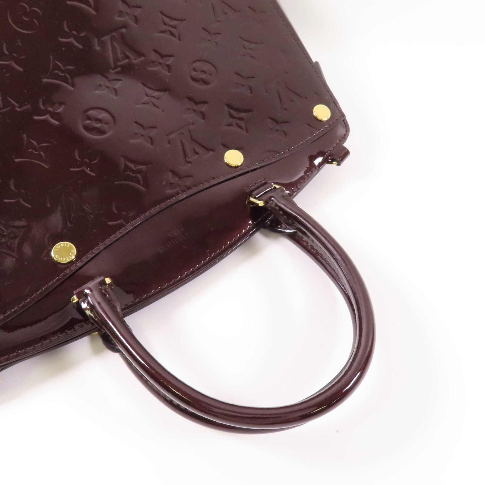 LOUIS VUITTON 【激減優惠】Vernis Brea MM金扣手挽肩背兩用袋