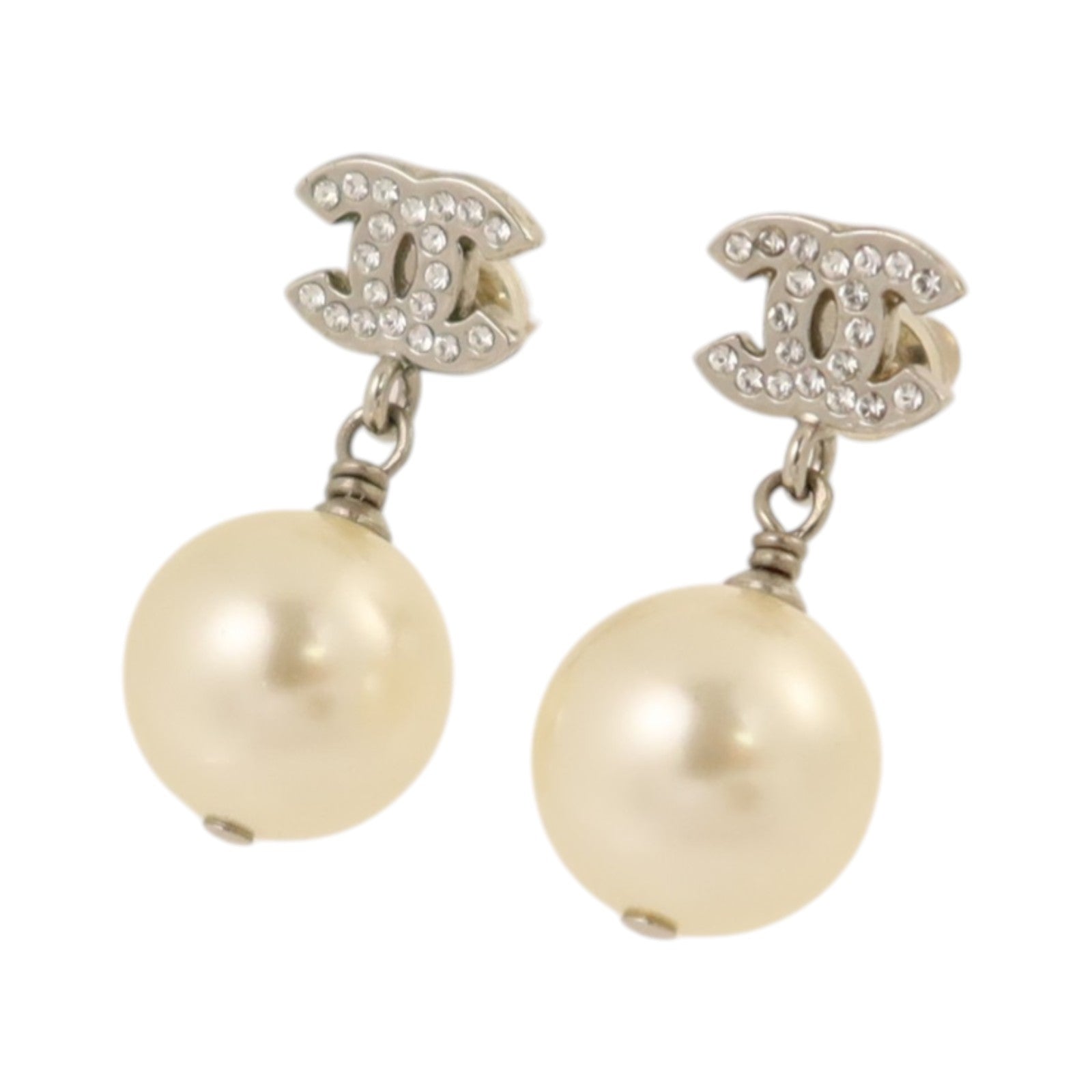CHANEL 金屬/PVC Earrings耳環
