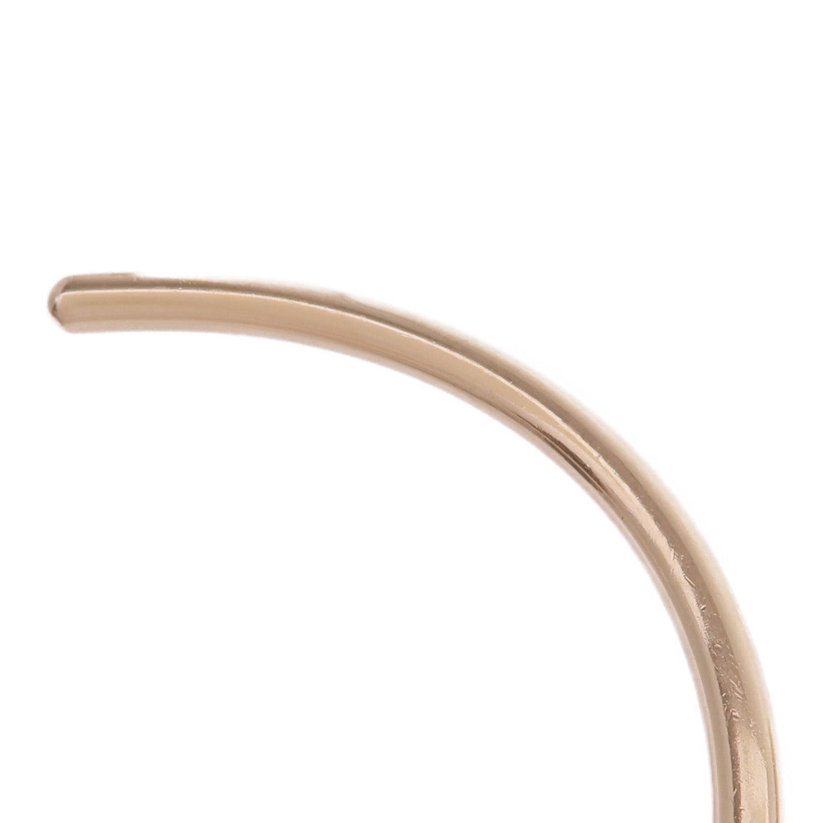 HERMES 18K玫瑰金Double Kelly Clochette Jonc手鐲