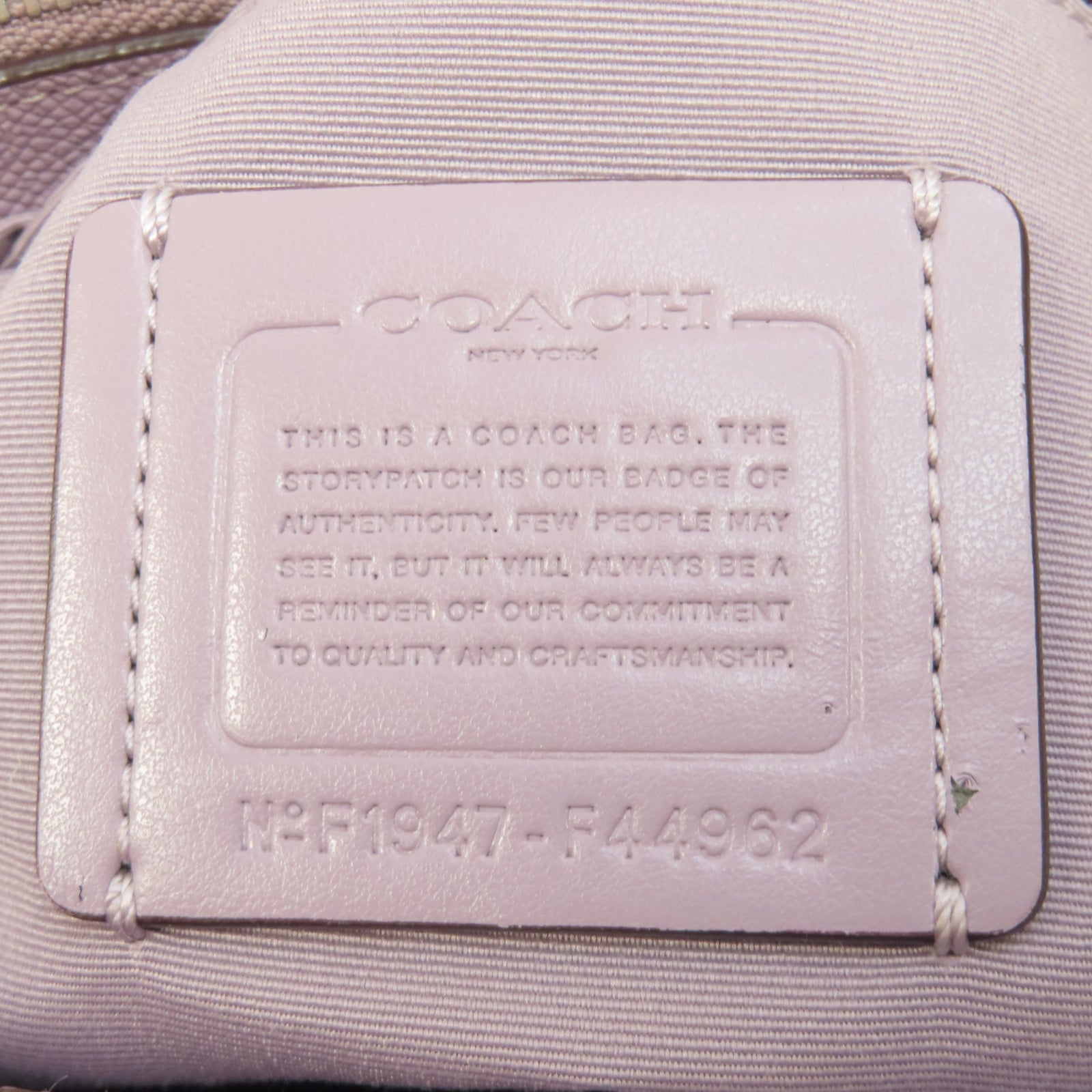 COACH 牛皮皮革Shoulder Bag銀扣手挽肩背兩用袋紫色