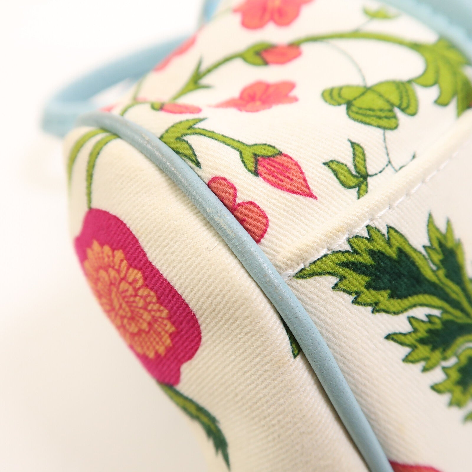 Dior 帆布Hand Bag銀扣手挽袋