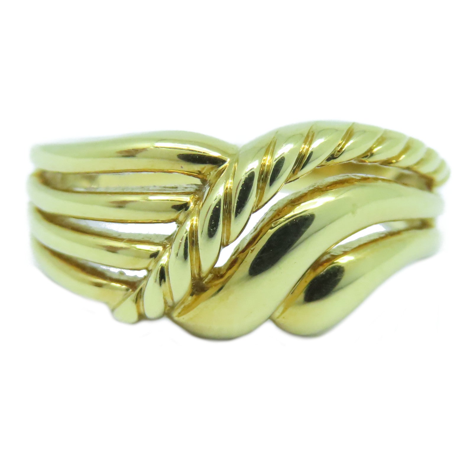 JEWELRY 【激減優惠】18K黃金Ring 4.97g戒指US#5.75