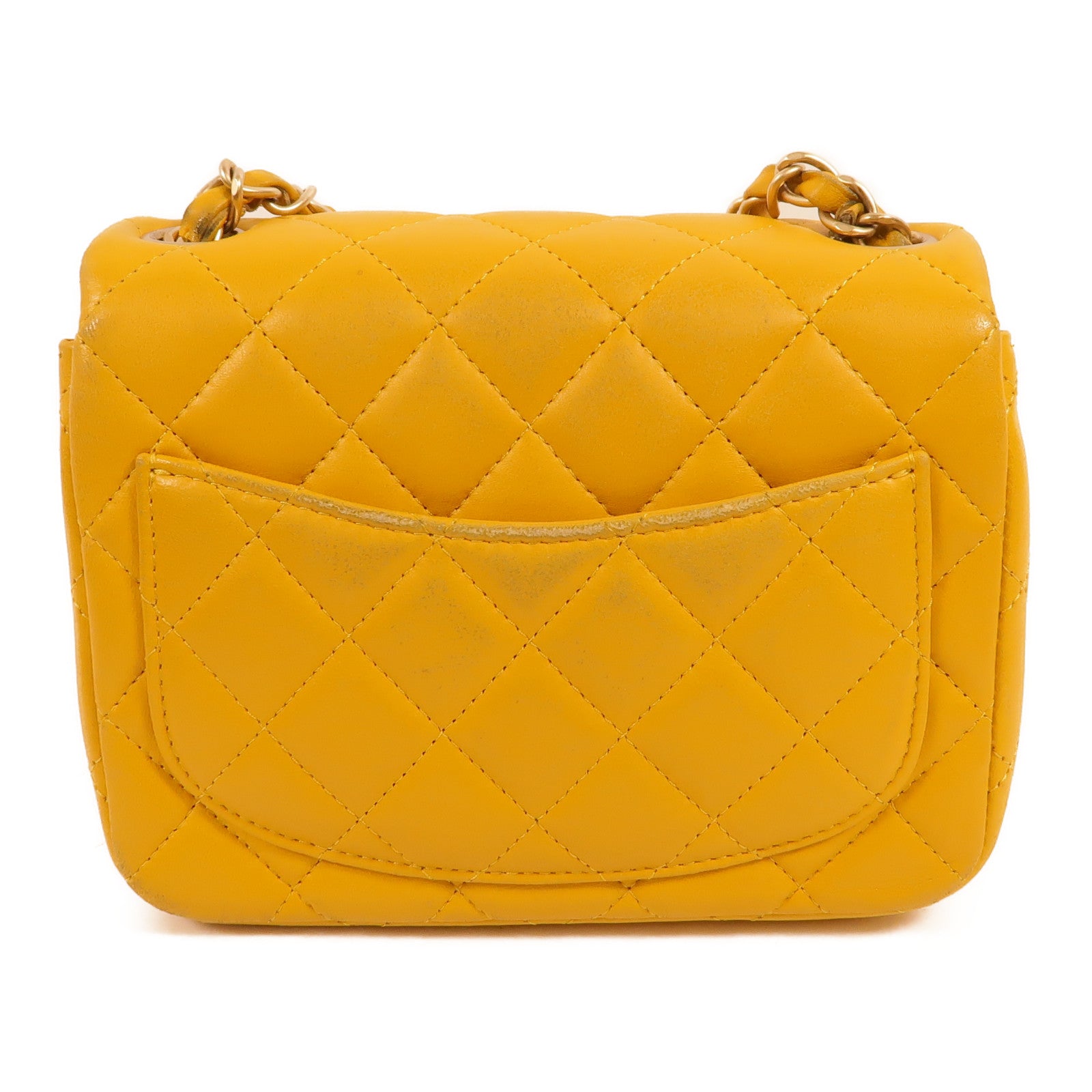 CHANEL 羊皮皮革Mini Classic 17鏈帶肩背袋