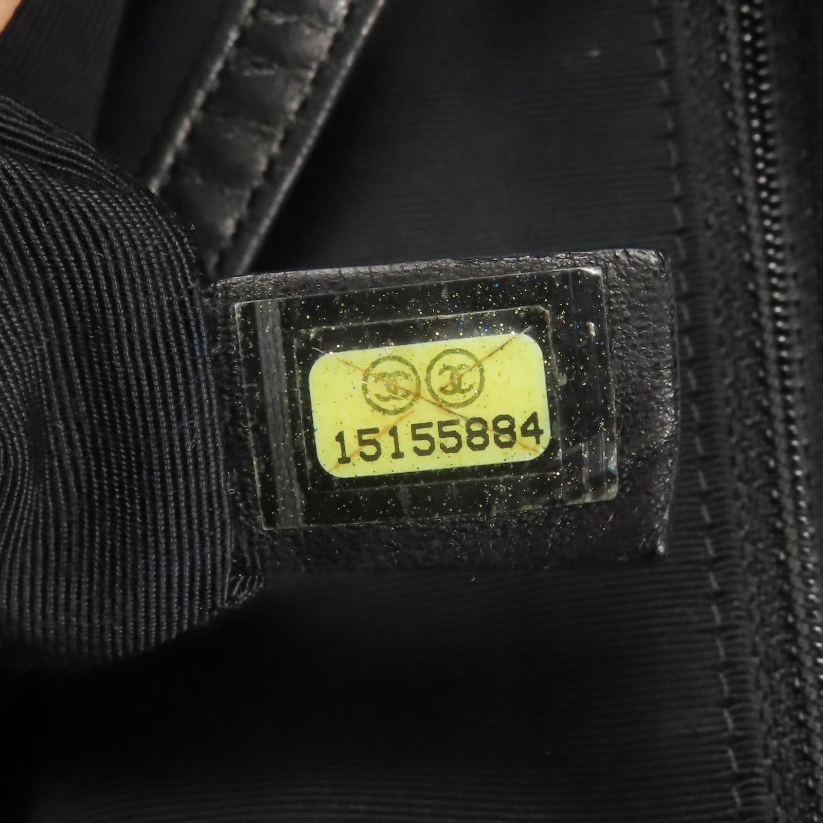 CHANEL 牛皮皮革Chain Shoulder銀扣鏈帶肩背袋