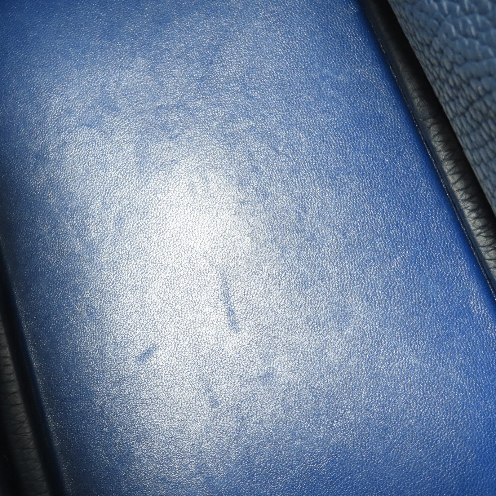 HERMES PHW Lindy 26 Handbag 2 Way Shoulder Bag Clemence Bleu Izmir/Bleu Saphir