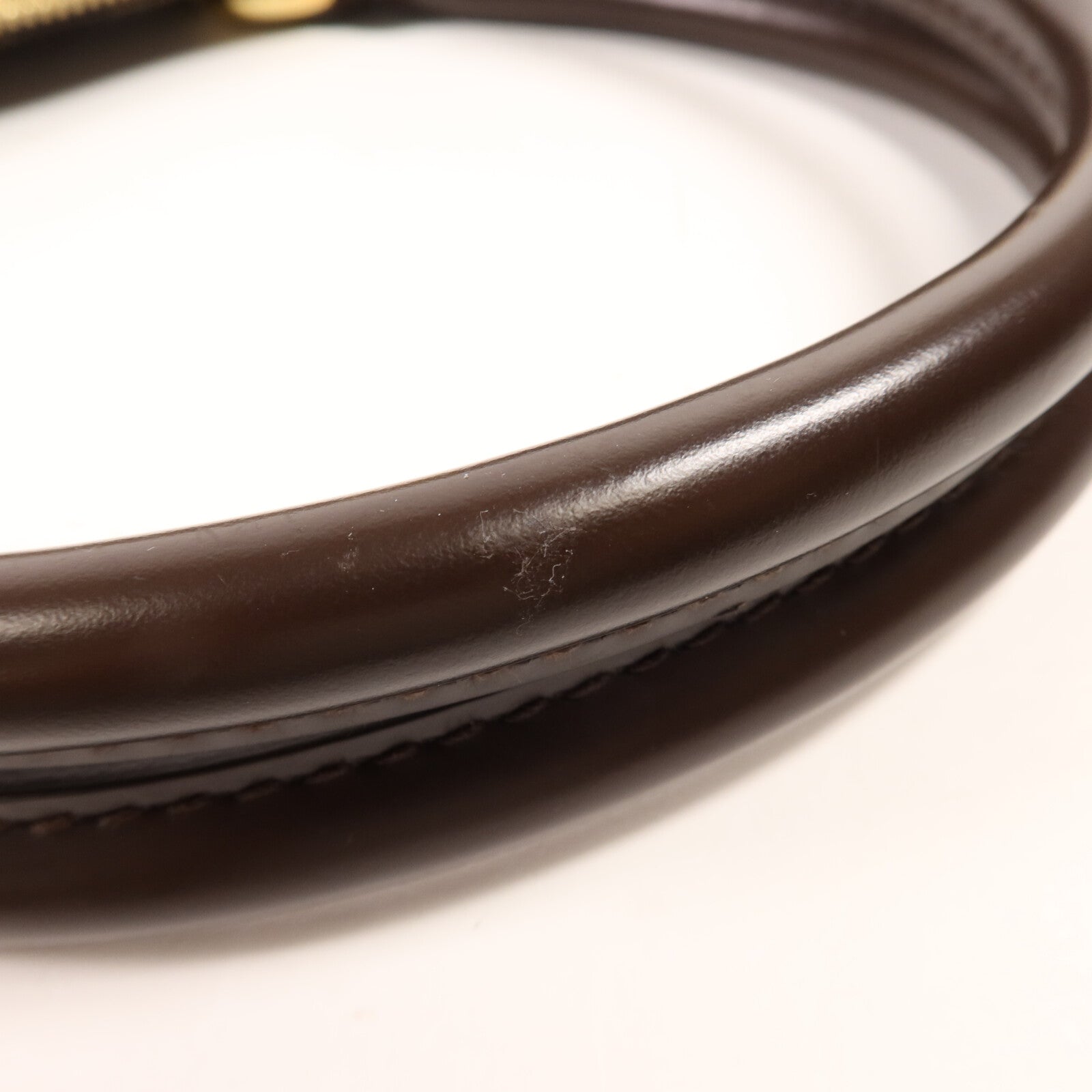 LOUIS VUITTON Damier Saleya MM金扣肩背袋/手挽袋