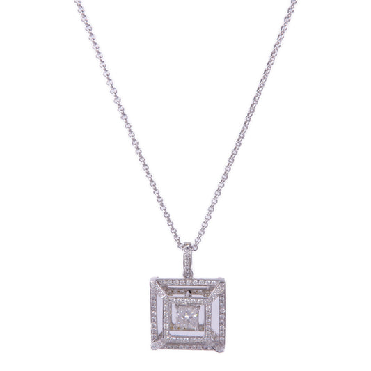 JEWELRY 18K白金Diamond Necklace鑽石項鍊