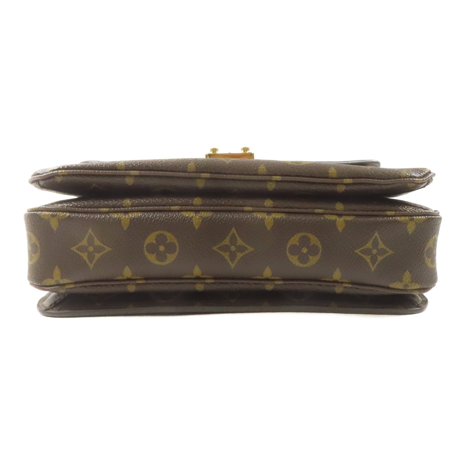 LOUIS VUITTON Monogram Pochette Metis金扣手挽肩背兩用袋啡色