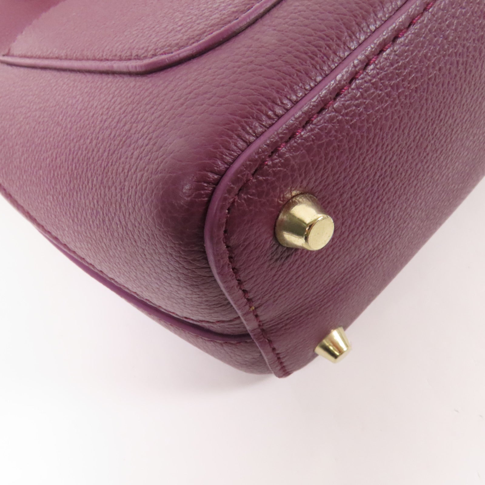 Furla 牛皮皮革Shoulder Bag金扣手挽肩背兩用袋