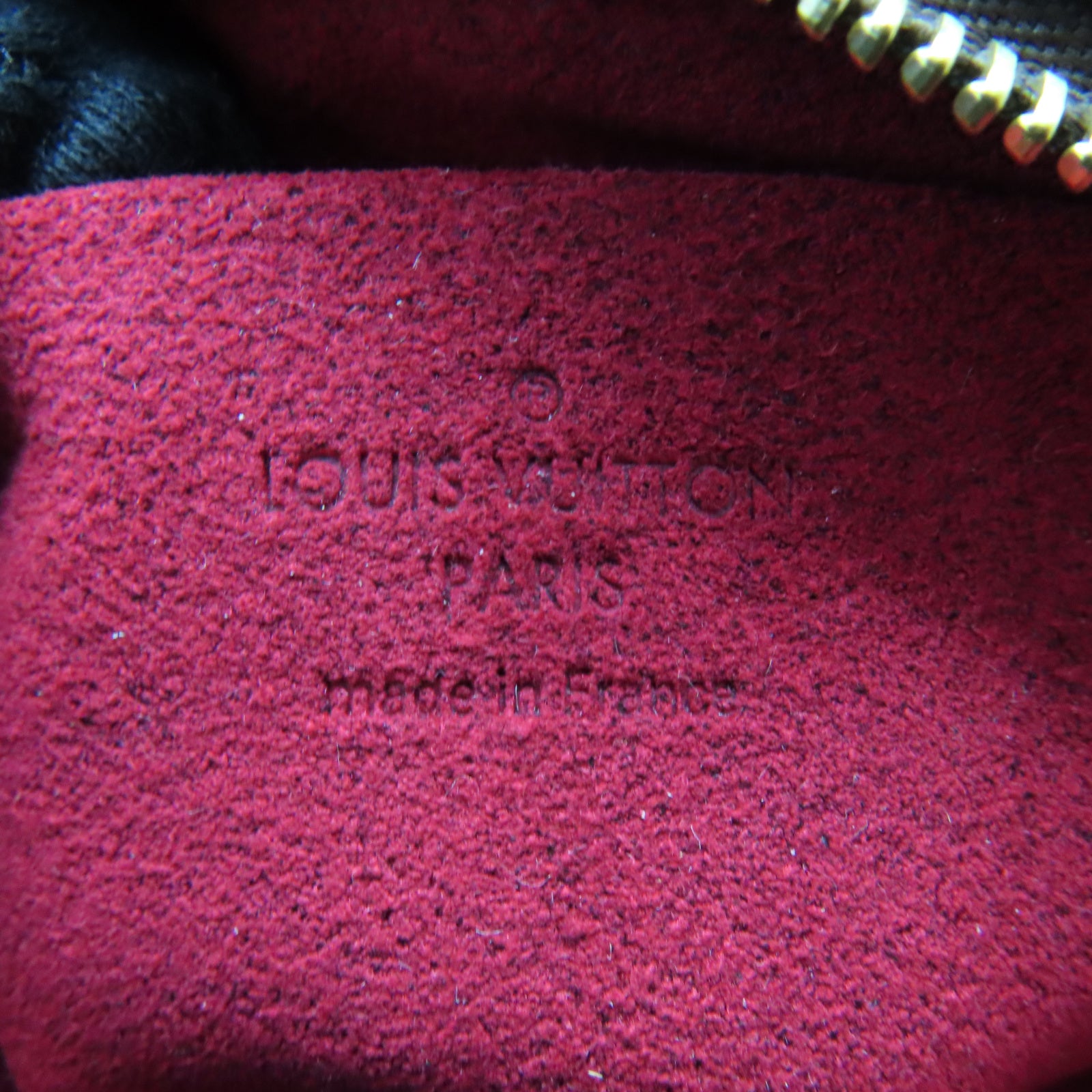 LOUIS VUITTON Monogram Trousse Wapity Pouch金扣零錢包啡色