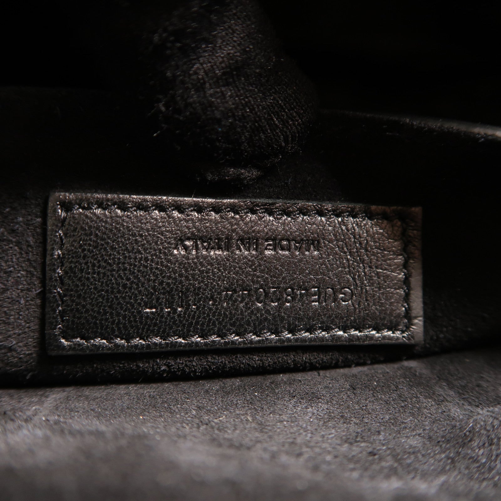 SAINT LAURENT 【激減優惠】牛皮/麂皮皮革Bellechasse金扣肩背袋