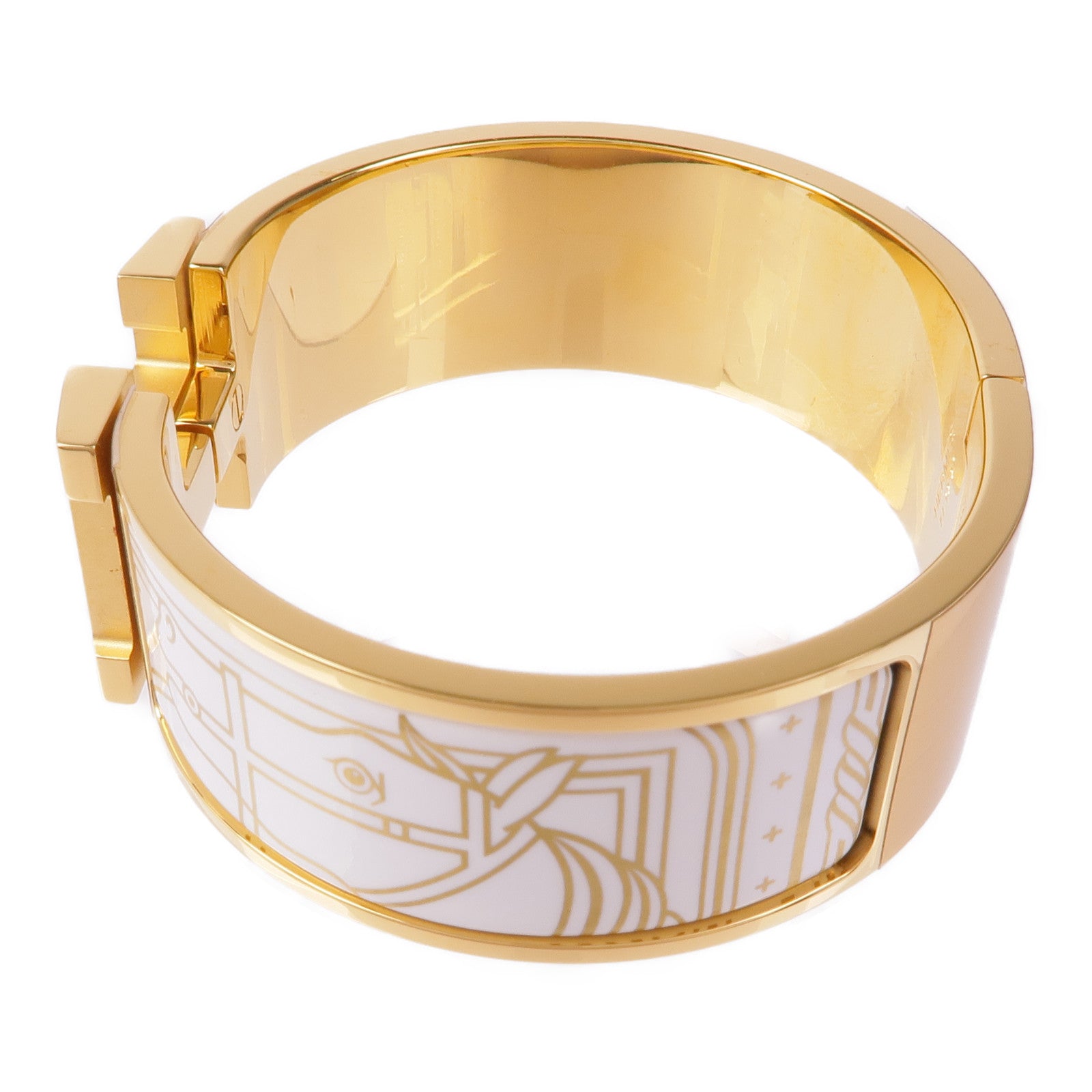 HERMES 金屬Clic H Bracelet手鐲