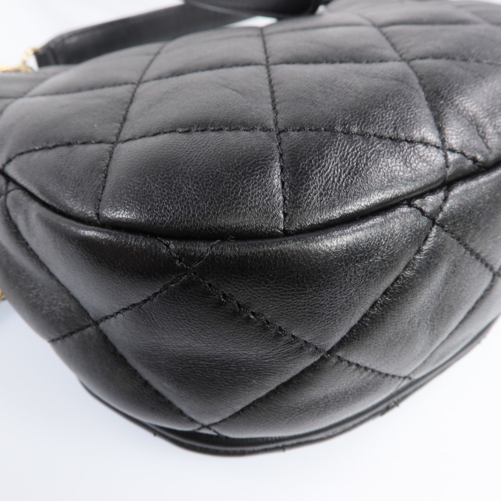 CHANEL 【激減優惠】羊皮皮革COCO Mail Crossbody Bag金扣金鏈肩背包
