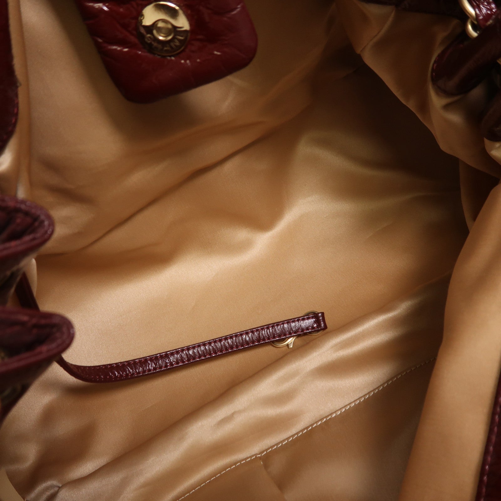 CHANEL 【激減優惠】牛皮皮革Chain Shoulder Bag金扣鏈帶肩背袋