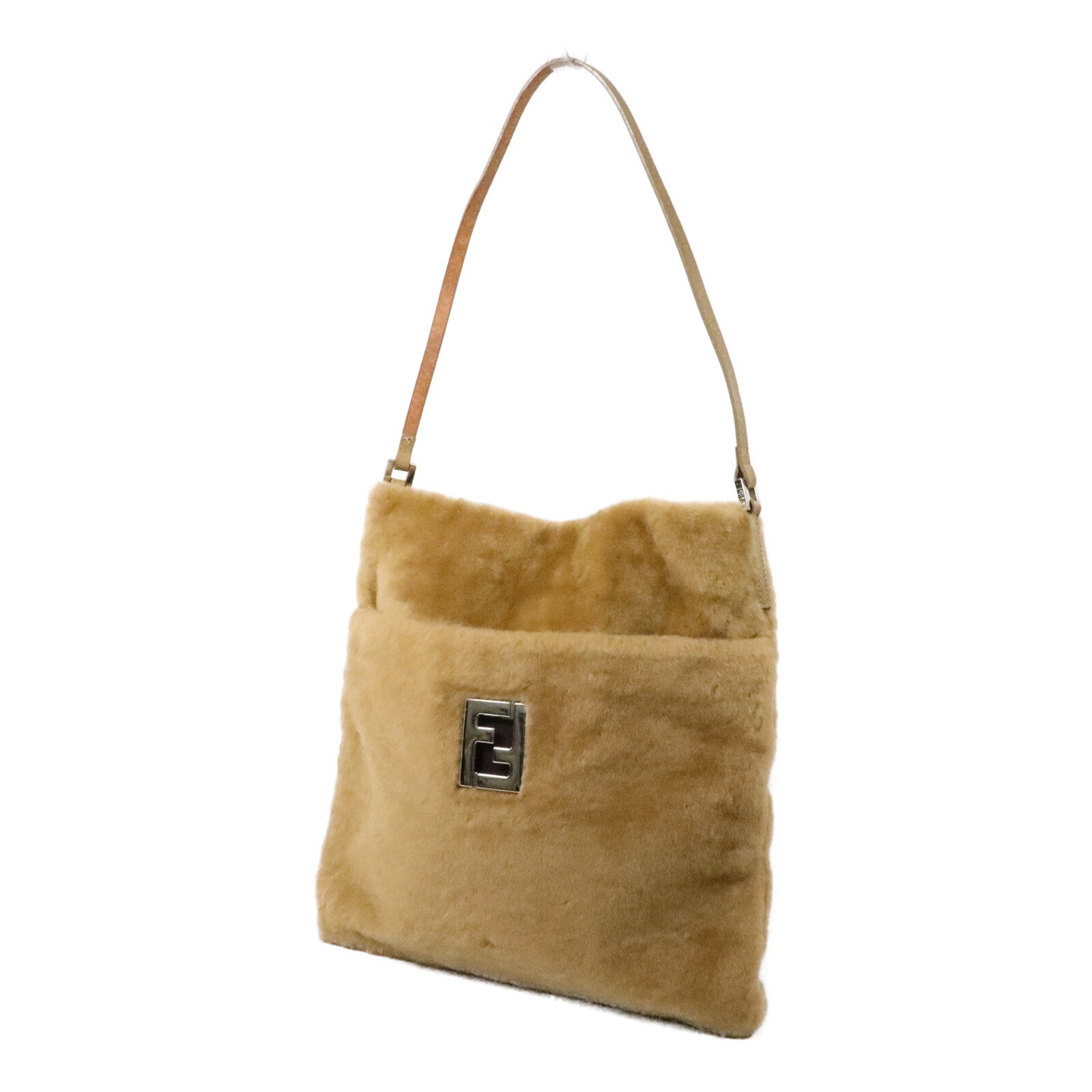 FENDI 羊毛Shoulder Bag肩背袋