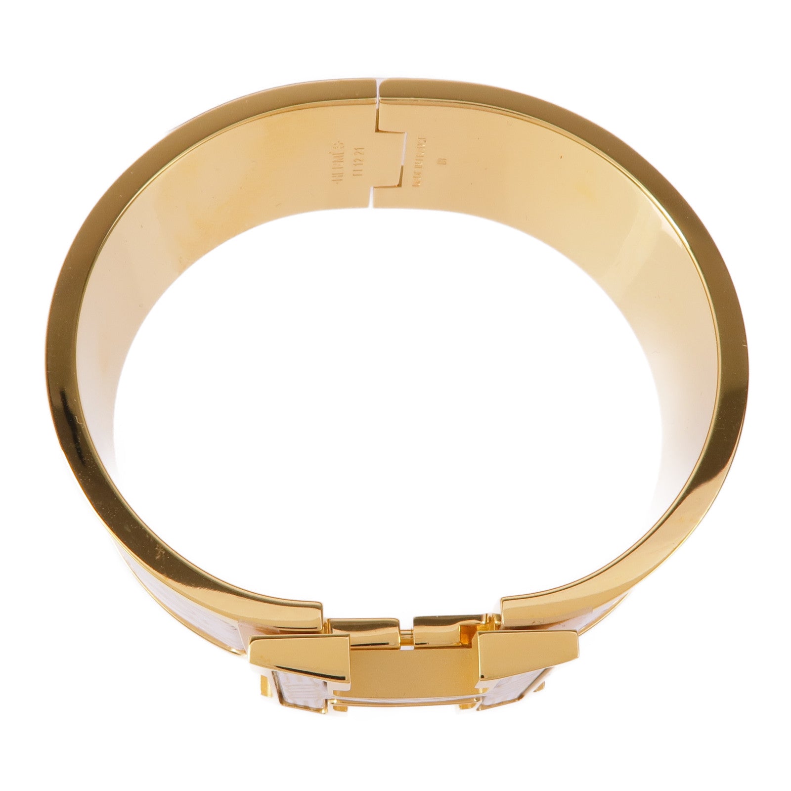 HERMES 金屬Clic H Bracelet手鐲