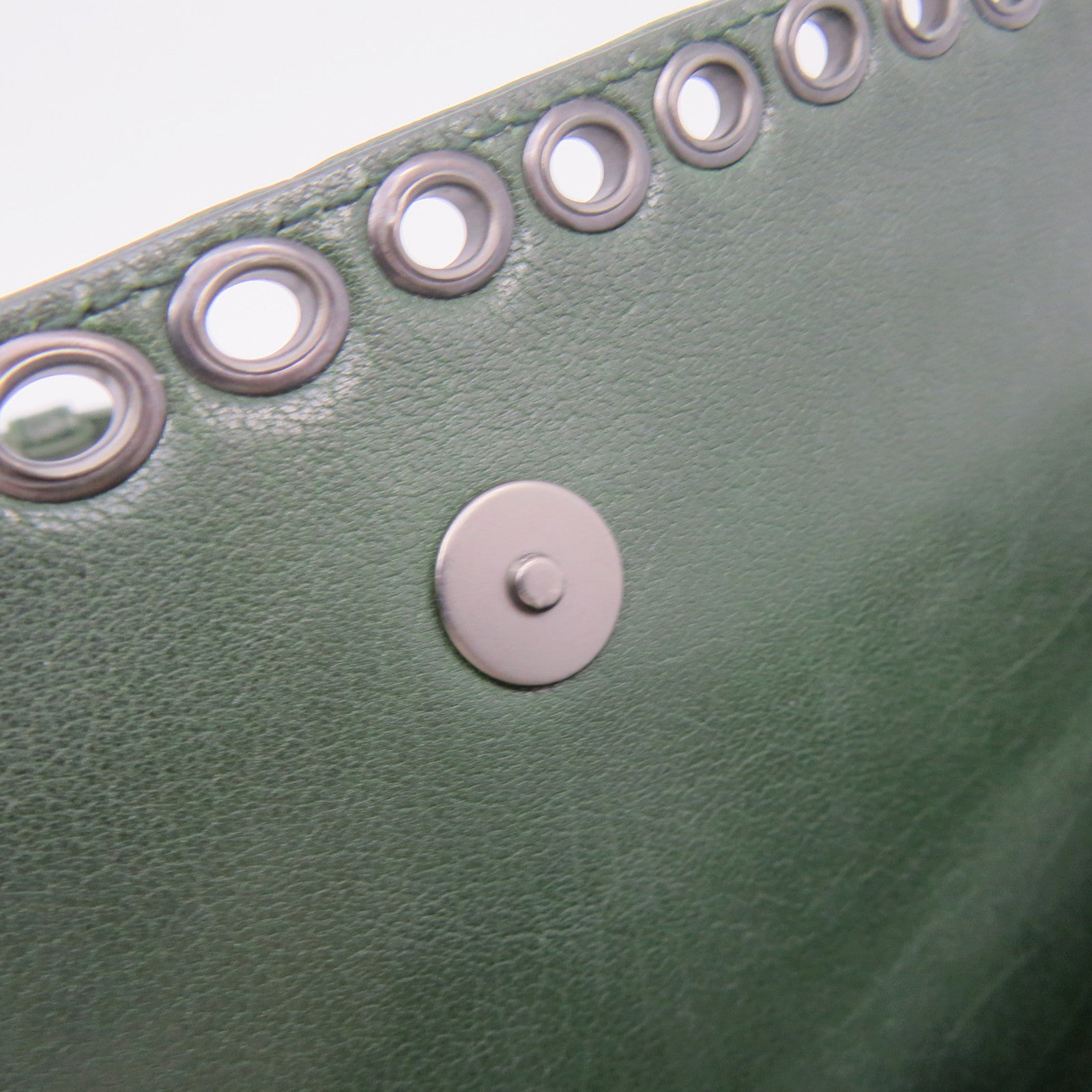 BOTTEGA VENETA 【激減優惠】牛皮皮革Shoulder Bag肩背袋綠色