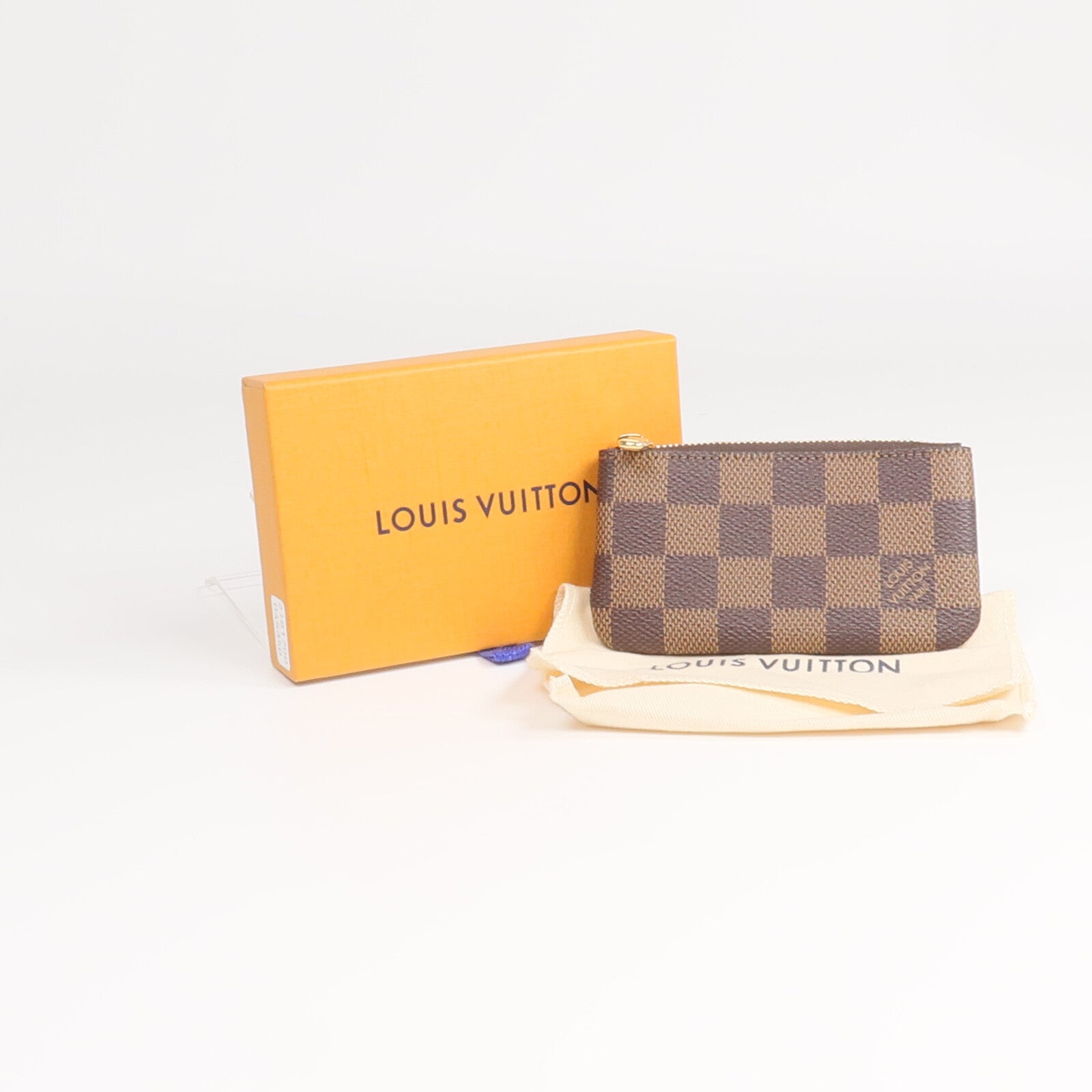LOUIS VUITTON Damier Pochette Cles金扣鎖匙包