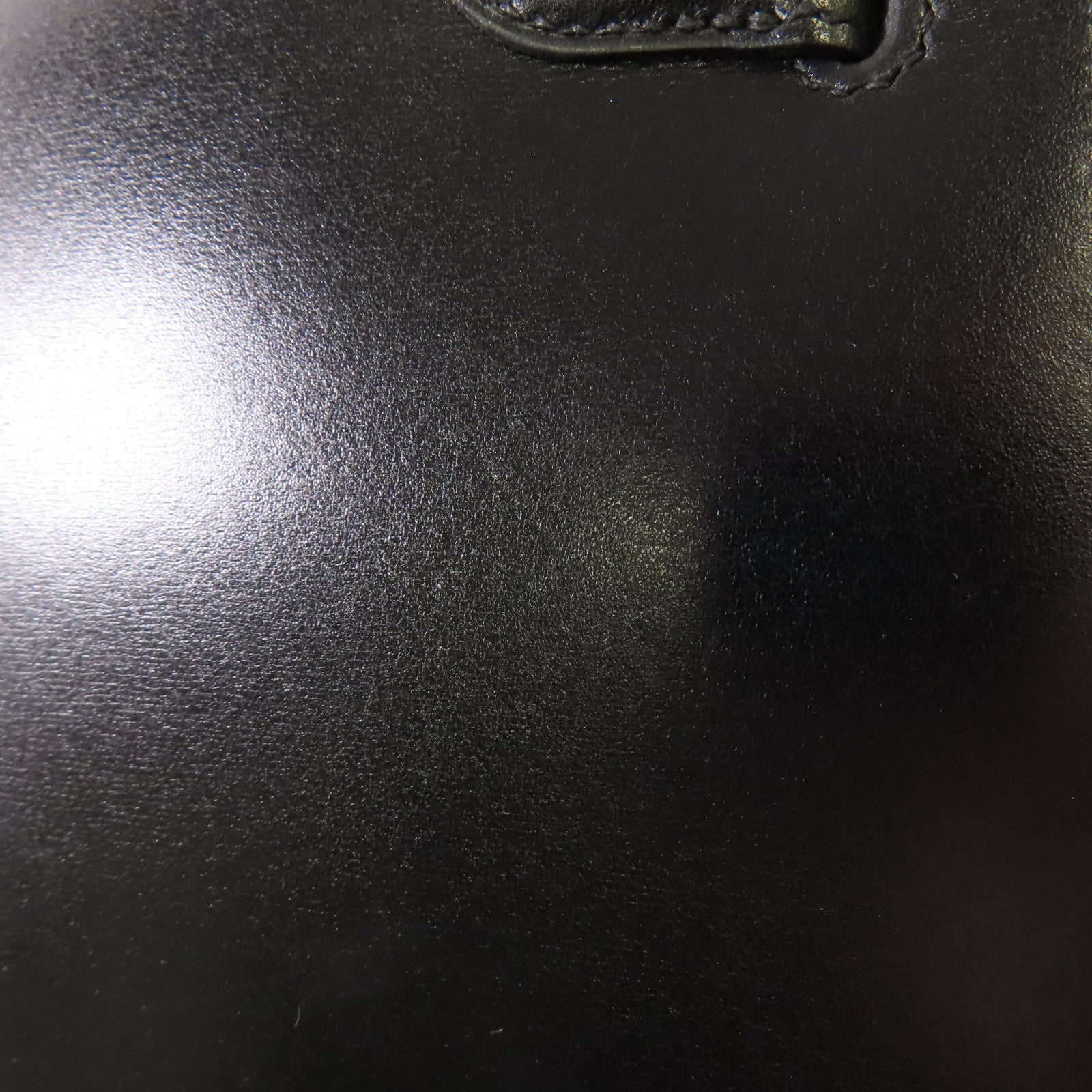 HERMES Boxcalf皮革Kelly 25金扣手挽肩背兩用袋Noir