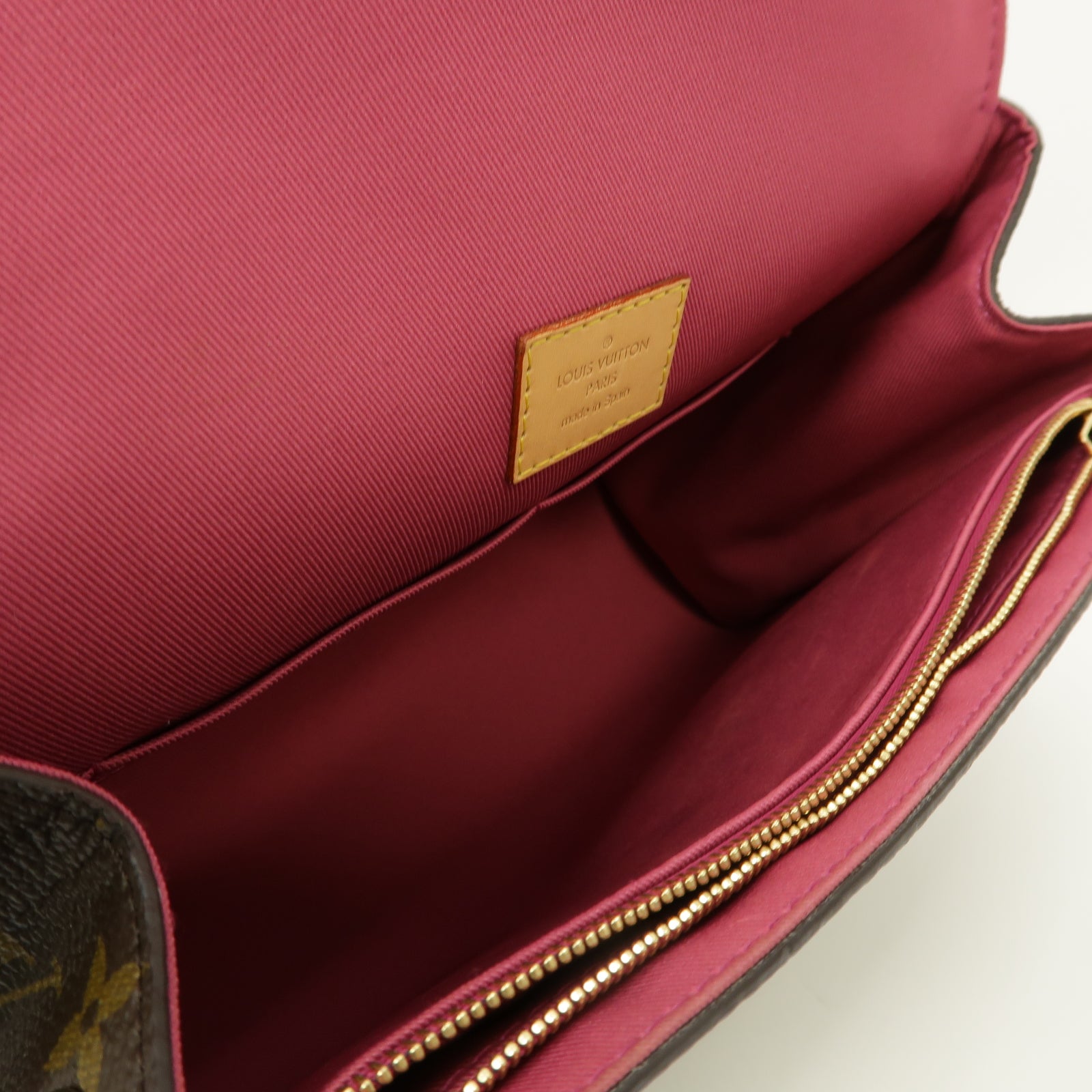 LOUIS VUITTON Monogram Cluny BB金扣手挽肩背兩用袋啡色