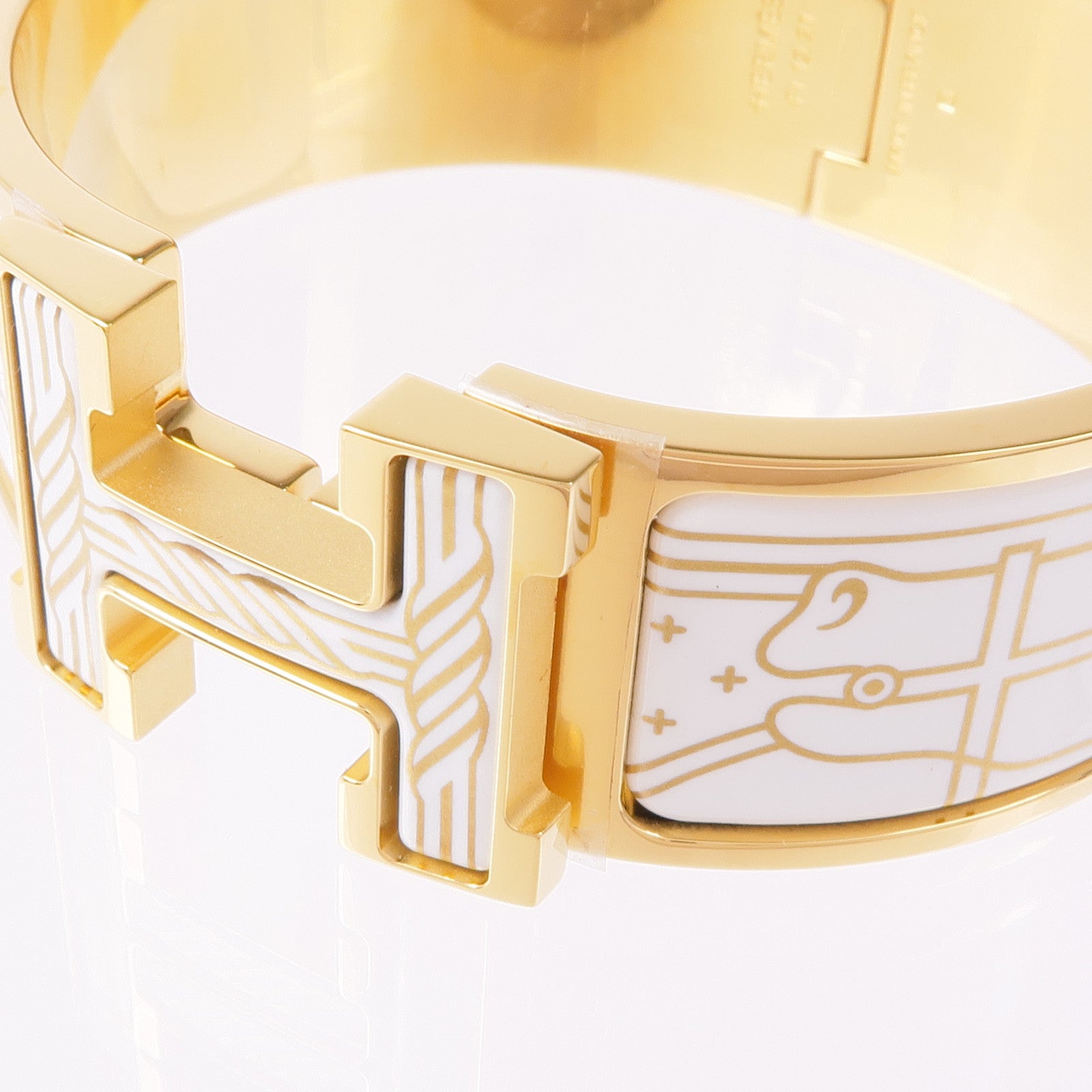 HERMES 金屬Clic H Bracelet手鐲