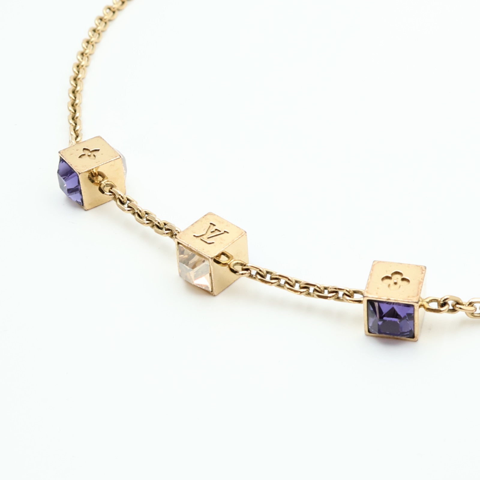 LOUIS VUITTON 金屬Collier Gamble Necklace項鍊