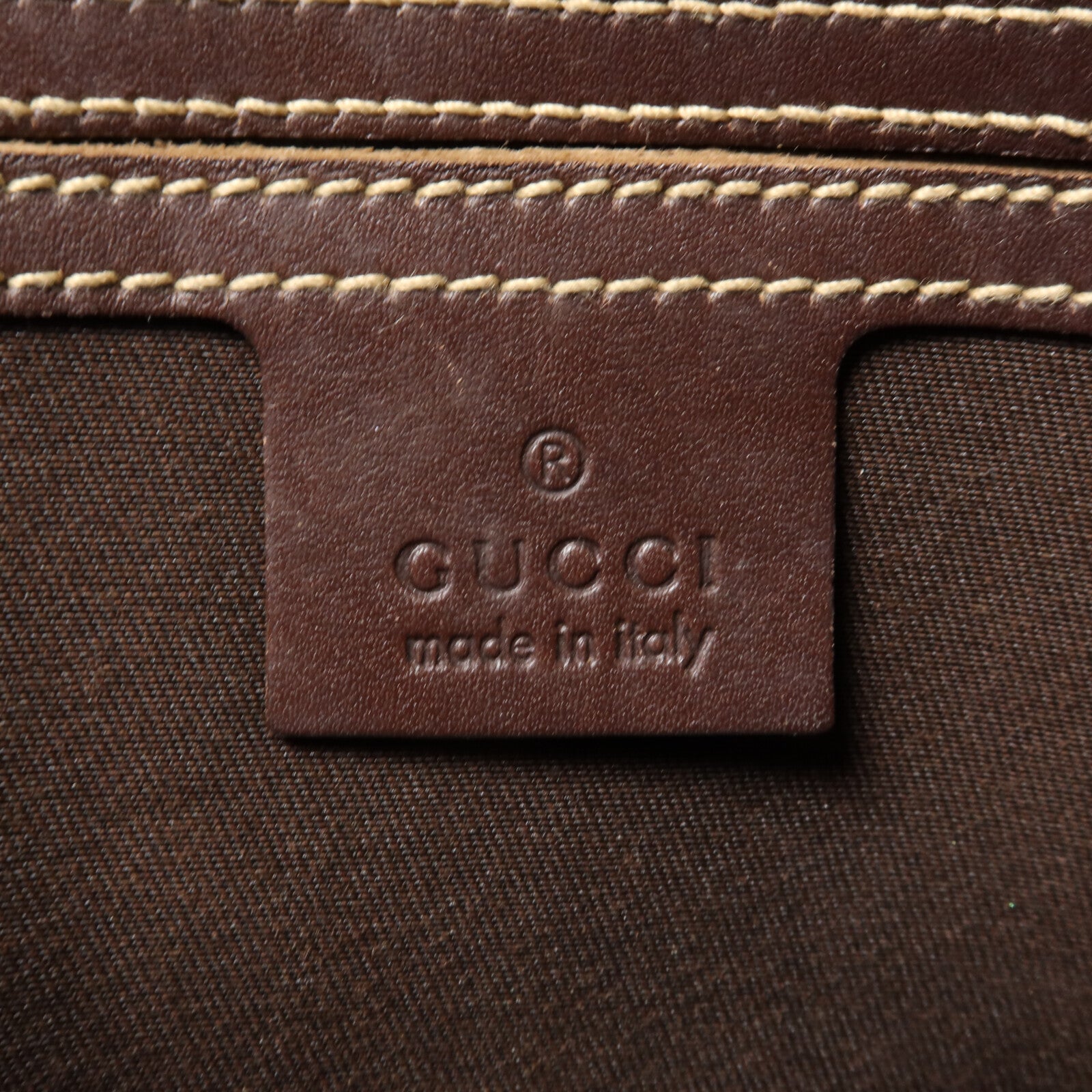 GUCCI 塗層帆布Shoulder Bag肩背袋