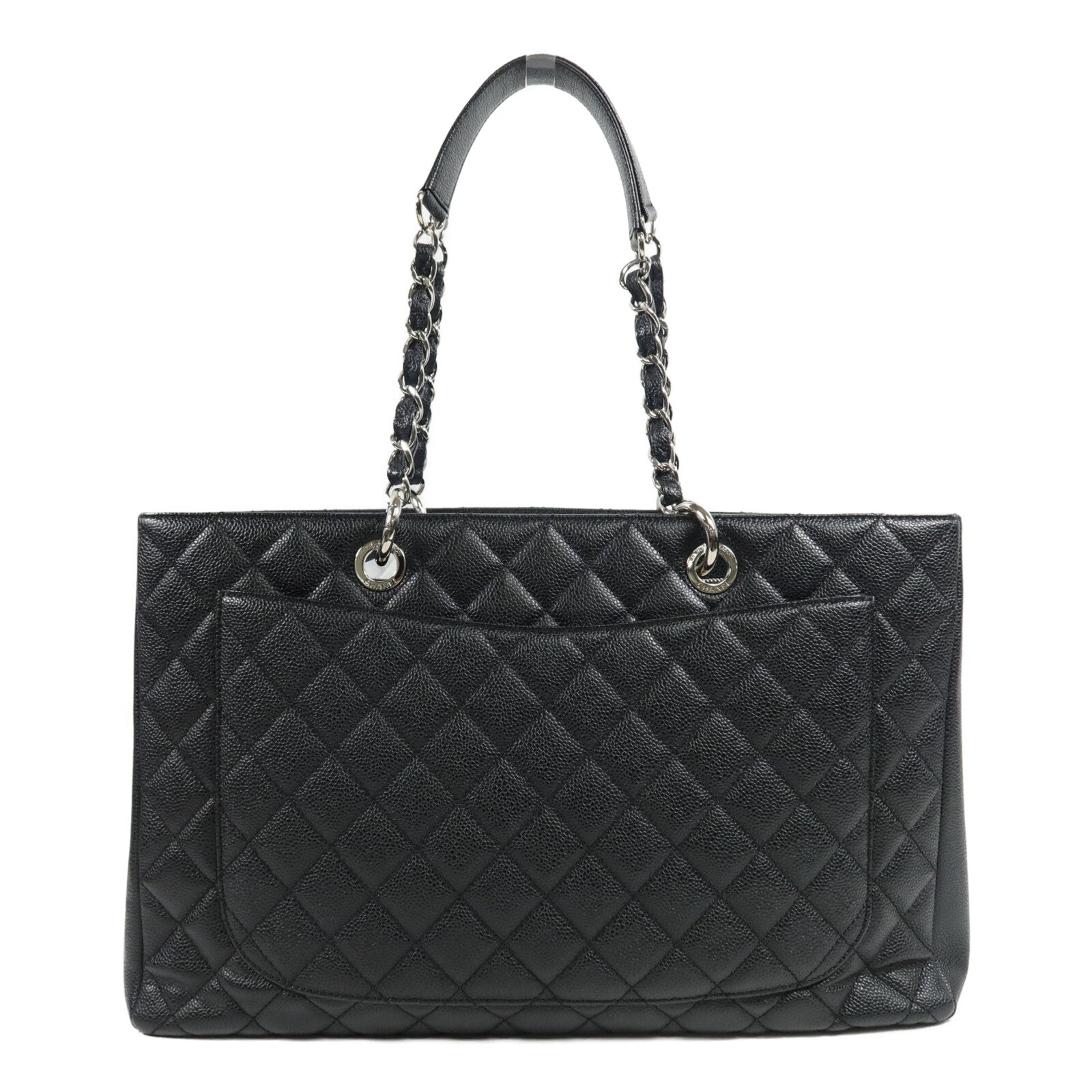 CHANEL 牛皮皮革GST XL鏈帶肩背袋
