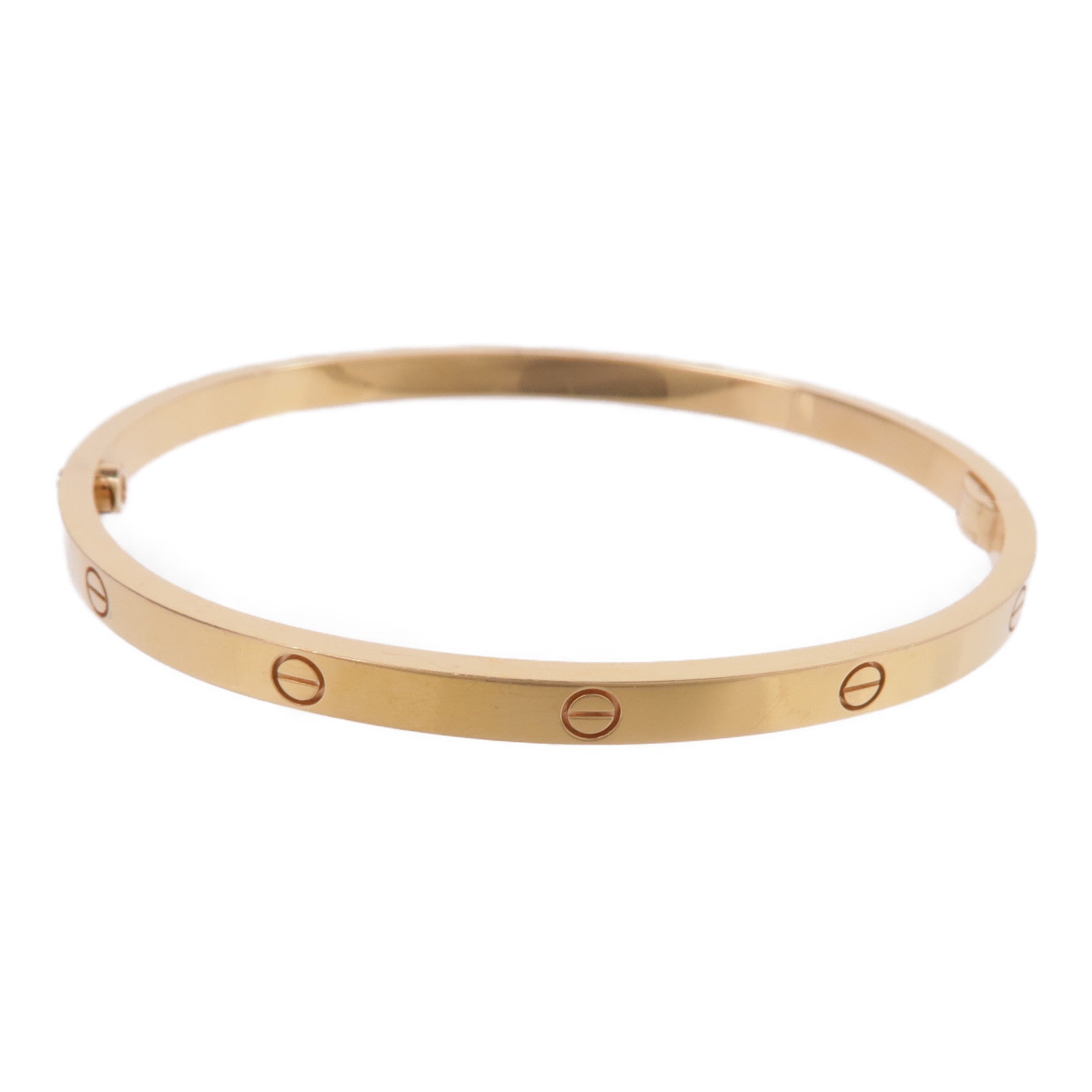 CARTIER 18K玫瑰金Love Bracelet Small Model手鐲Cartier#17