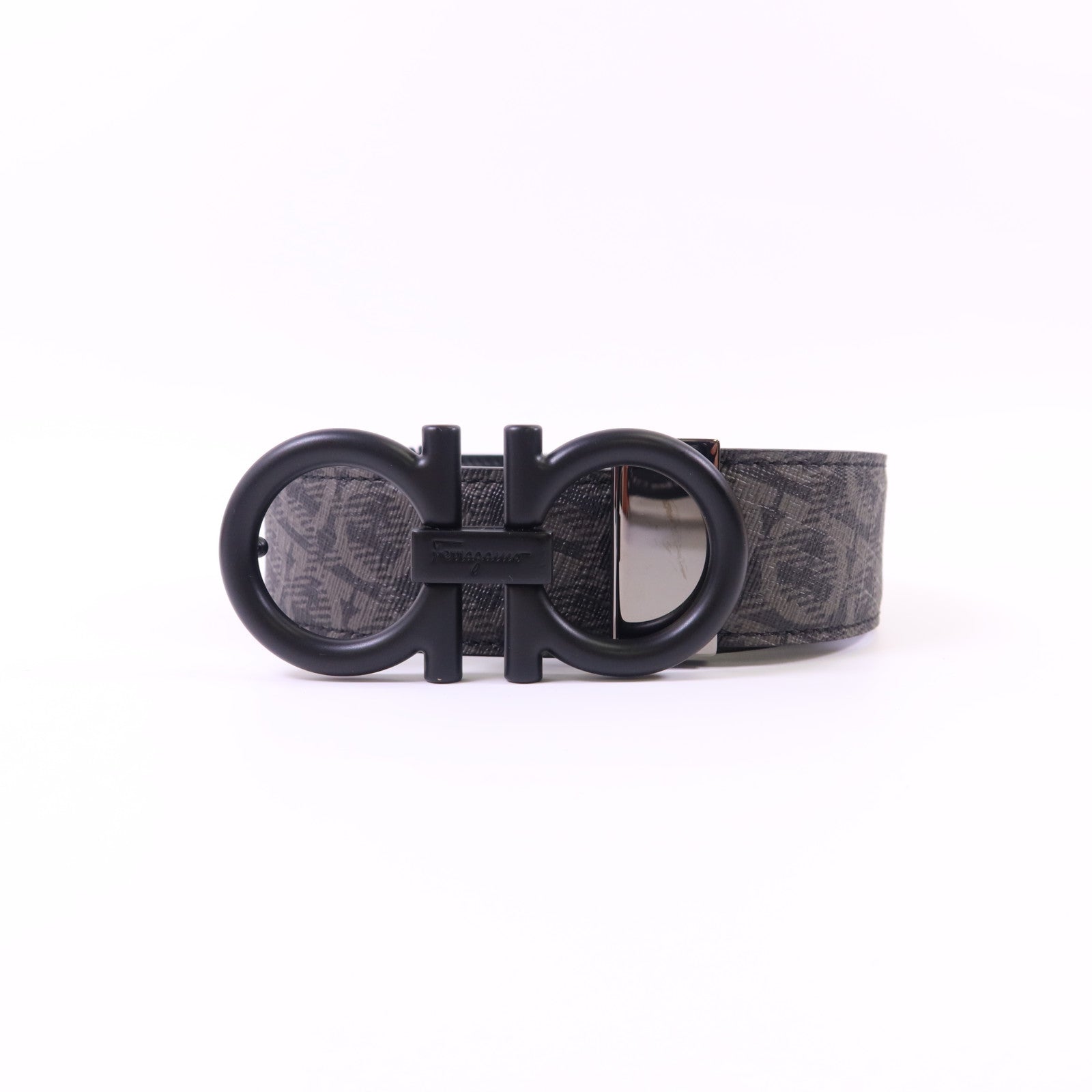 Salvatore Ferragamo 塗層帆布Belt皮帶