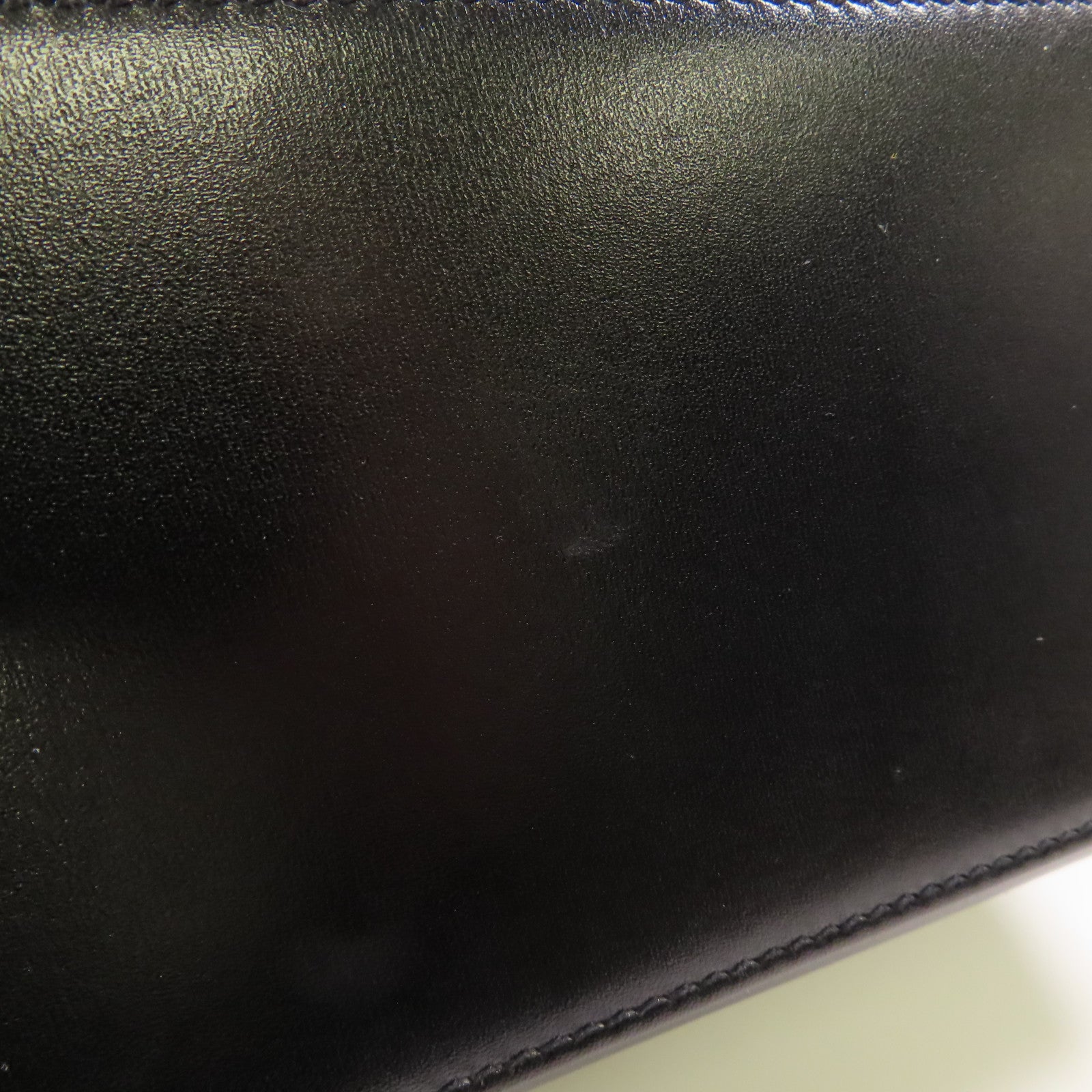 HERMES Boxcalf皮革Kelly 25金扣手挽肩背兩用袋Noir