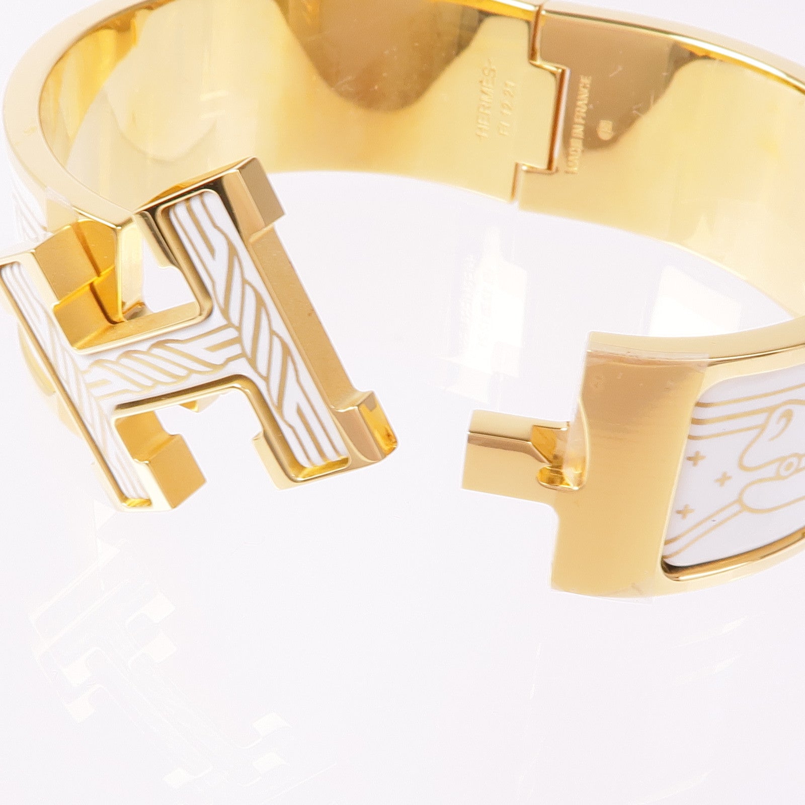 HERMES 金屬Clic H Bracelet手鐲