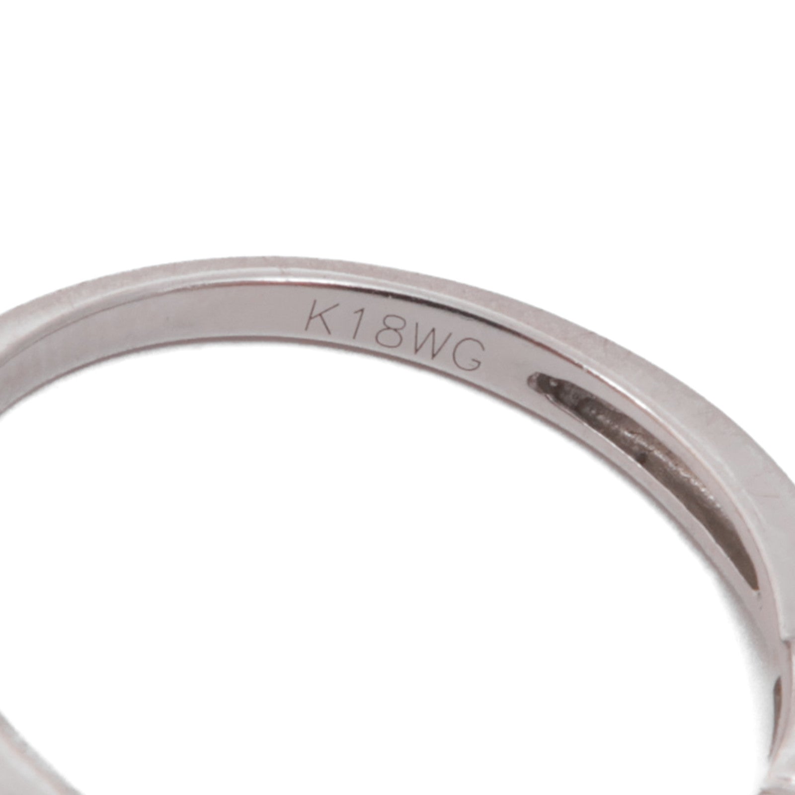 JEWELRY 【激減優惠】JEWELRY 18K白金/鑽石Diamond Ring戒指US#6.5