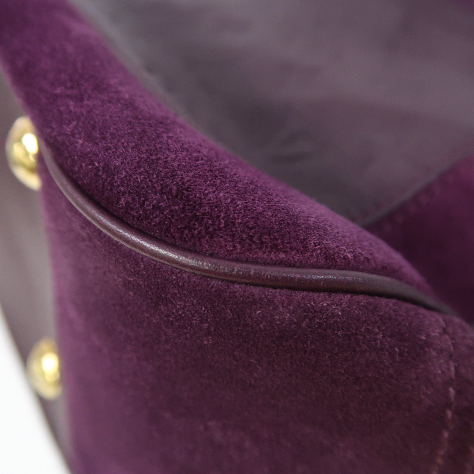 LOUIS VUITTON 【激減優惠】Monogram Empreinte Oda Shoes PM金扣手挽肩背兩用袋紫色