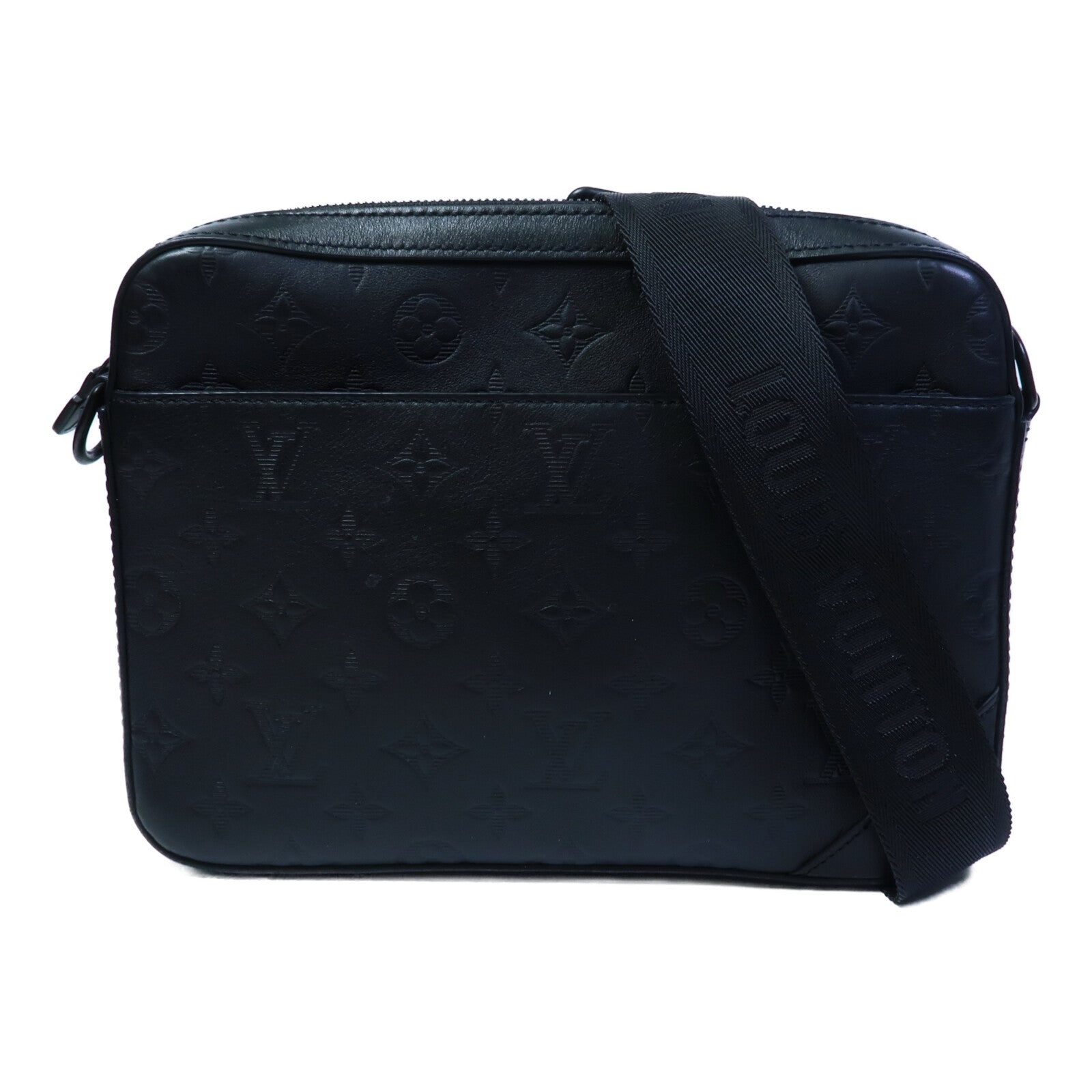 LOUIS VUITTON Monogam Shadow Dou Messenger Bag肩背袋