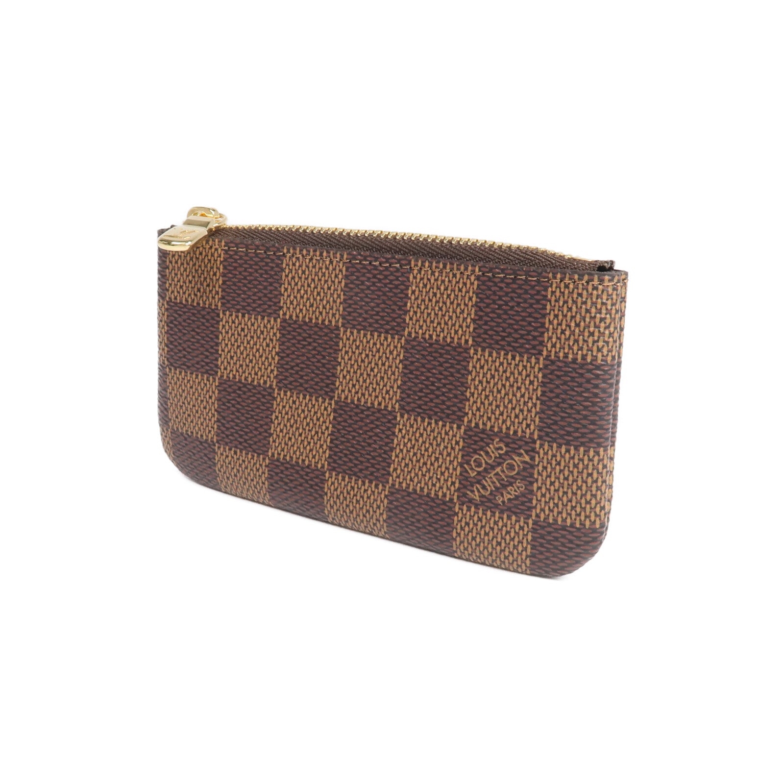 LOUIS VUITTON Damier Pochette Cles金扣鎖匙包