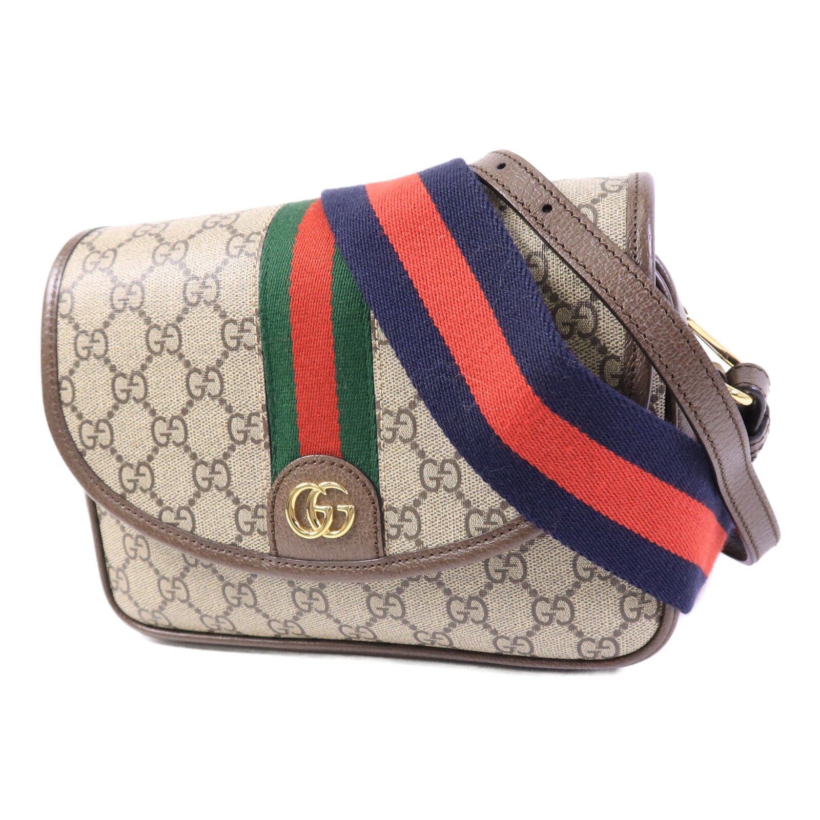 GUCCI 塗層帆布Ophidia GG肩背袋