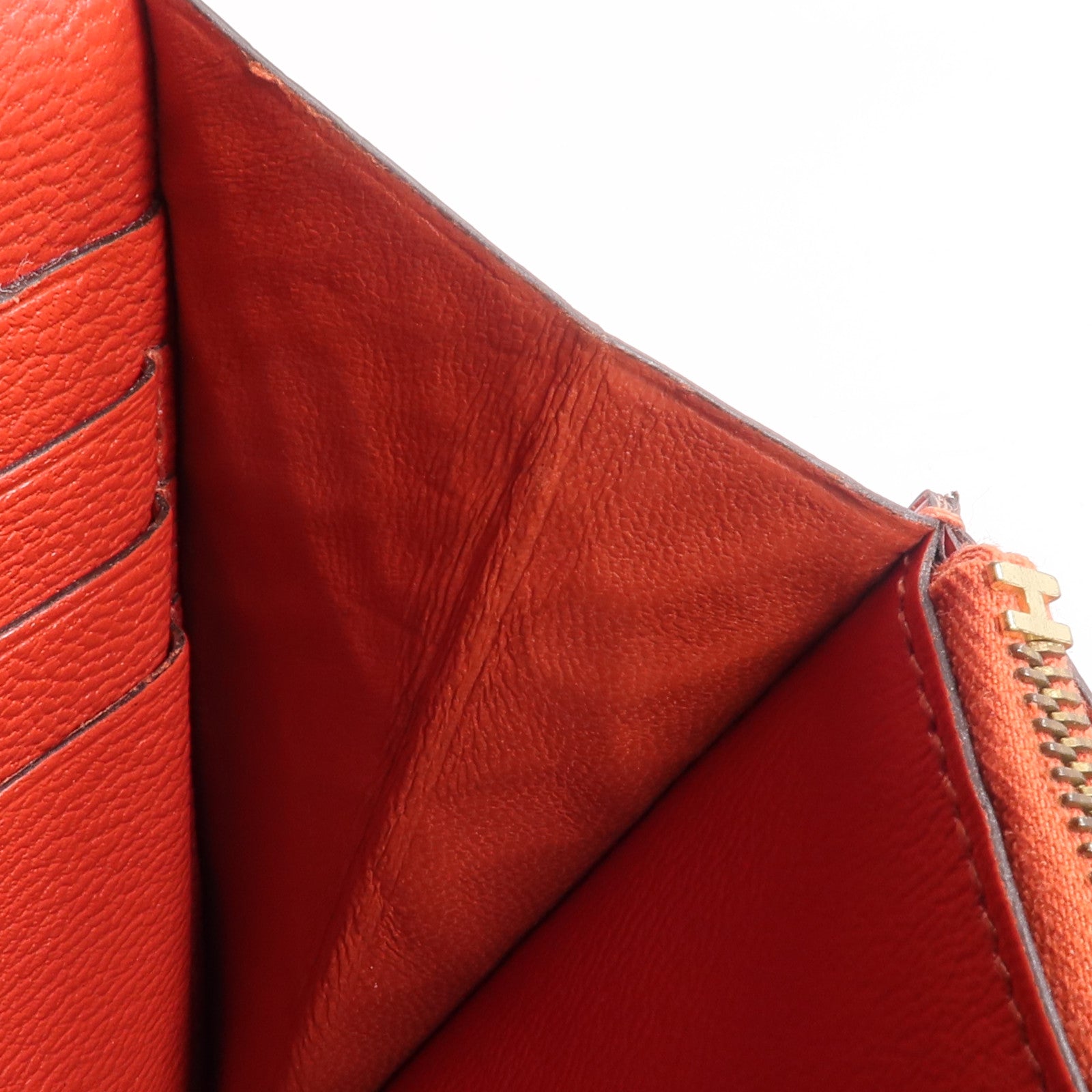 HERMES Alligator皮革Kelly Wallet長錢包
