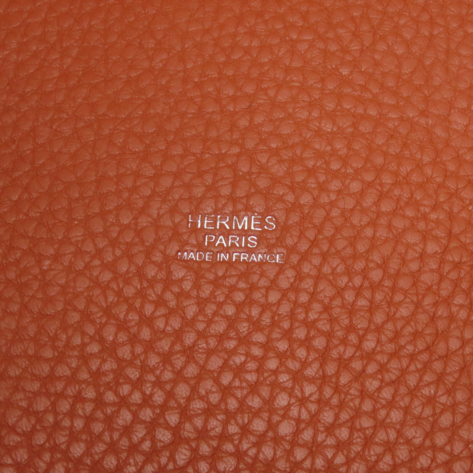 HERMES 【激減優惠】Clemence Picotin PM銀扣手挽袋Cuiure南瓜色/jaune黃色