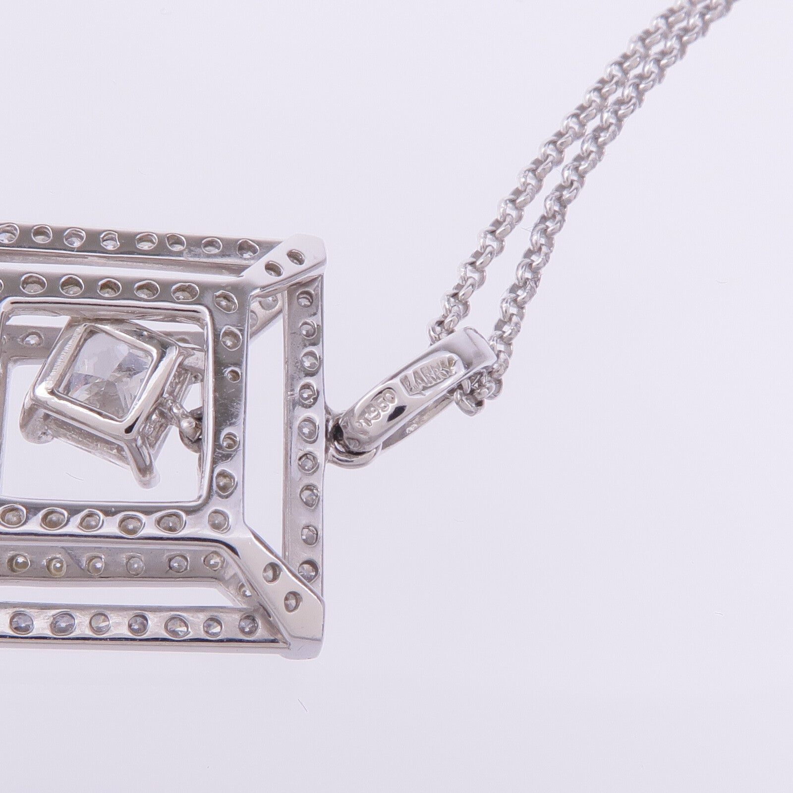 JEWELRY 18K白金Diamond Necklace鑽石項鍊