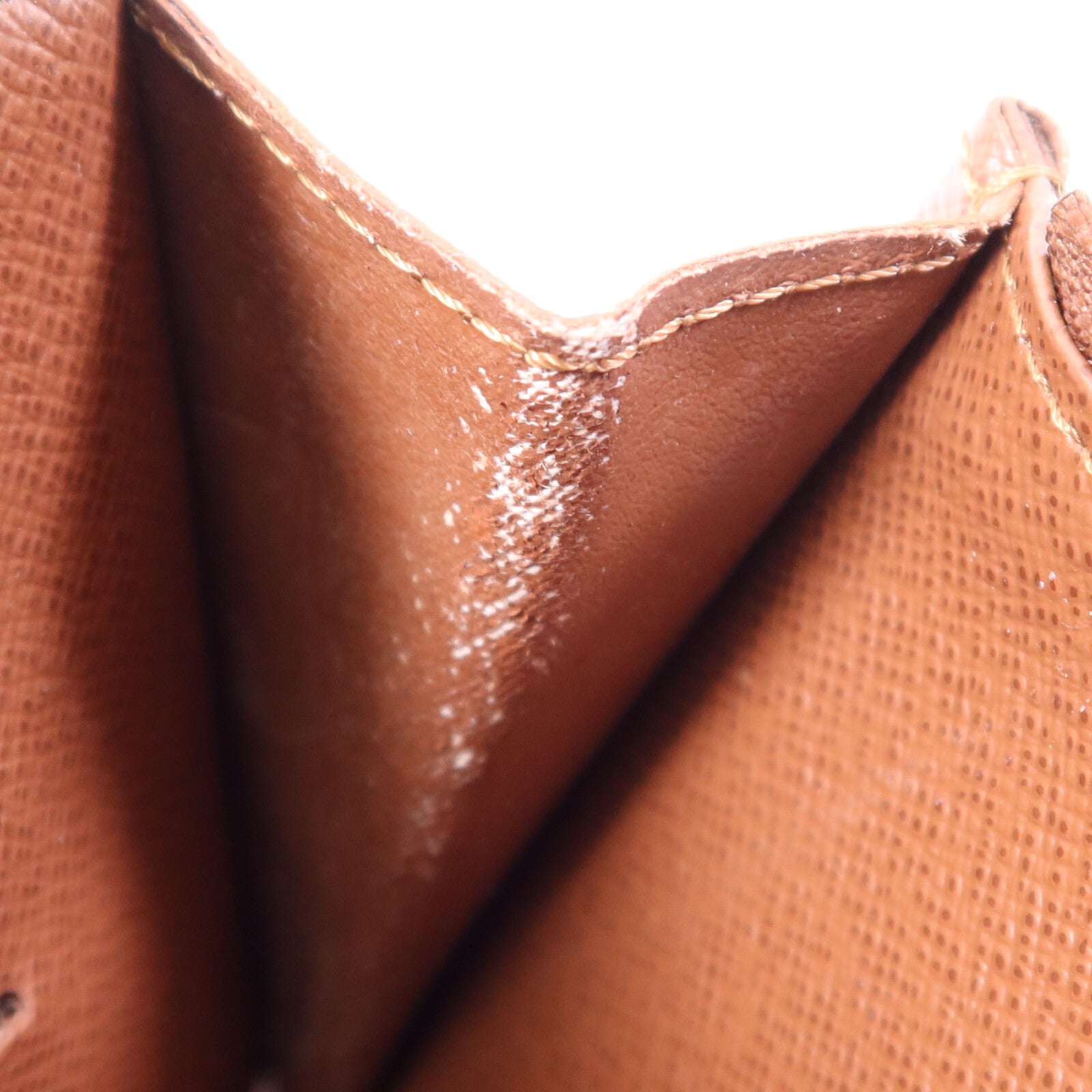 LOUIS VUITTON Monogram Sarah Compact Wallet金扣錢包