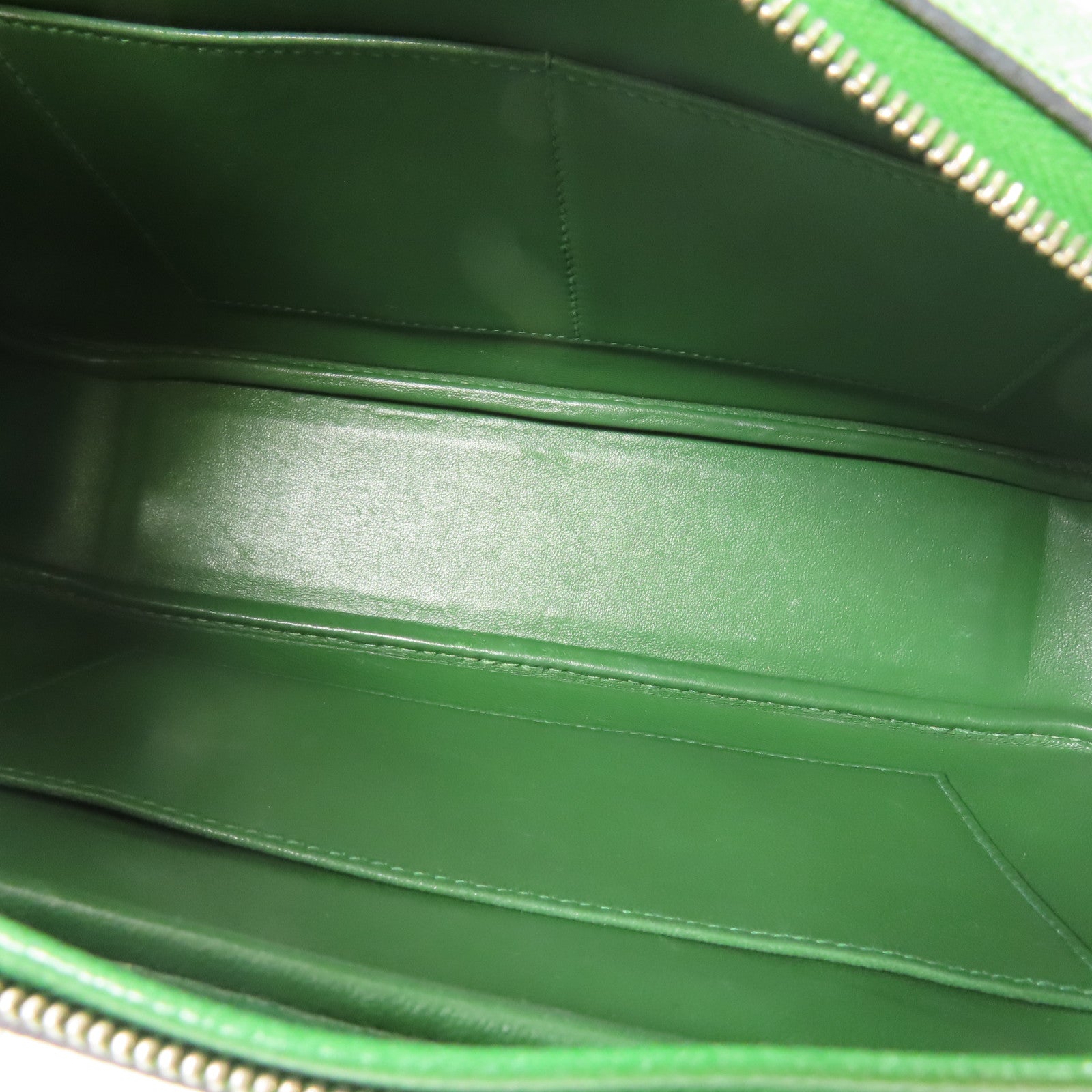 HERMES Epsom皮革Plume 28銀扣手挽袋Vert Bengale Emerald