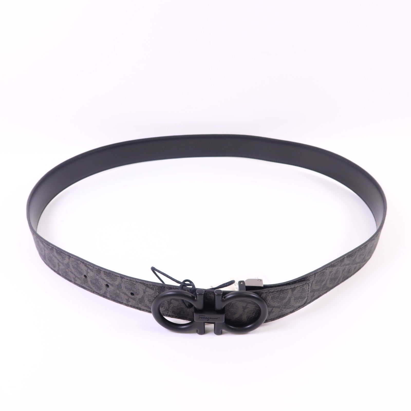 Salvatore Ferragamo 塗層帆布Belt皮帶