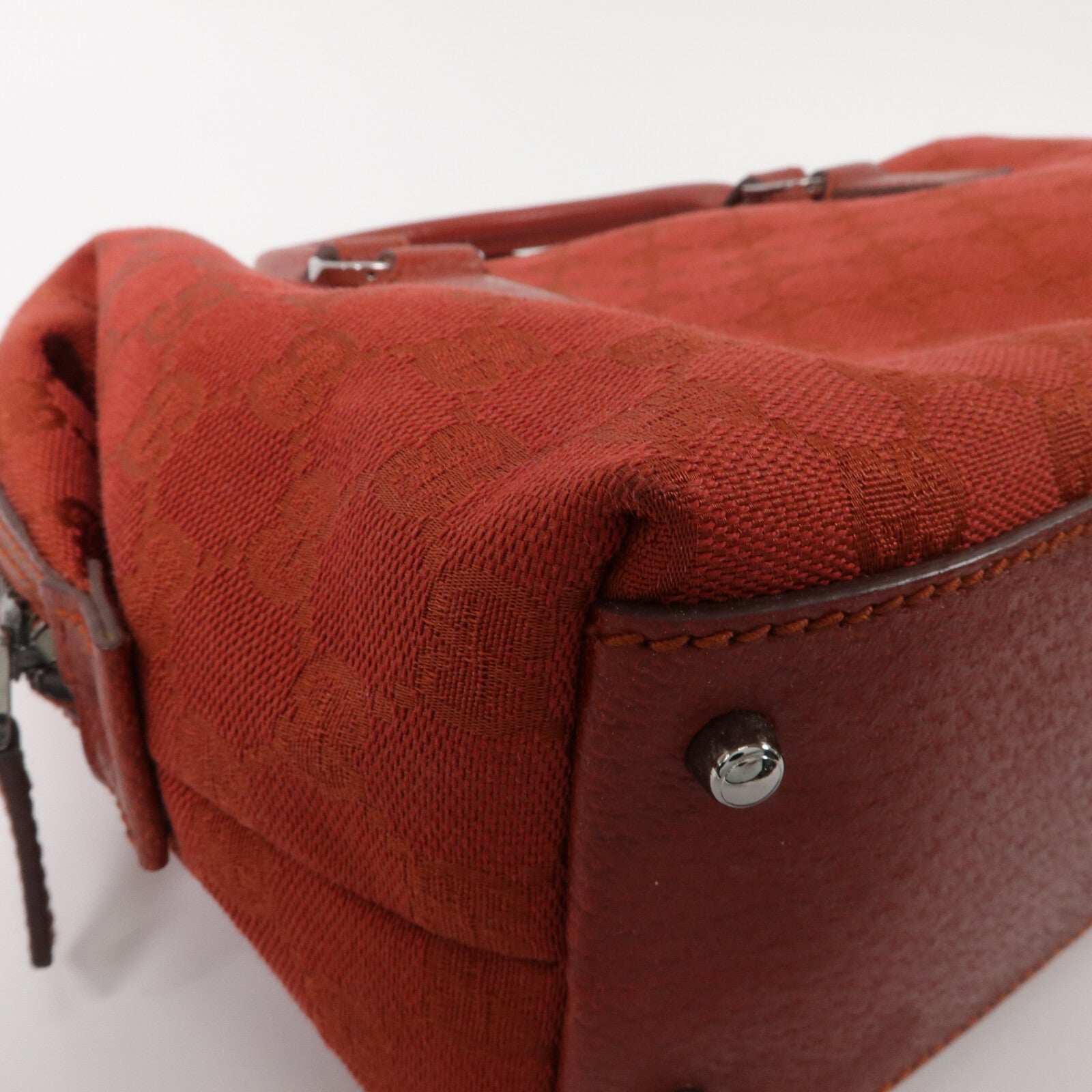 GUCCI 帆布GG Boston手挽袋