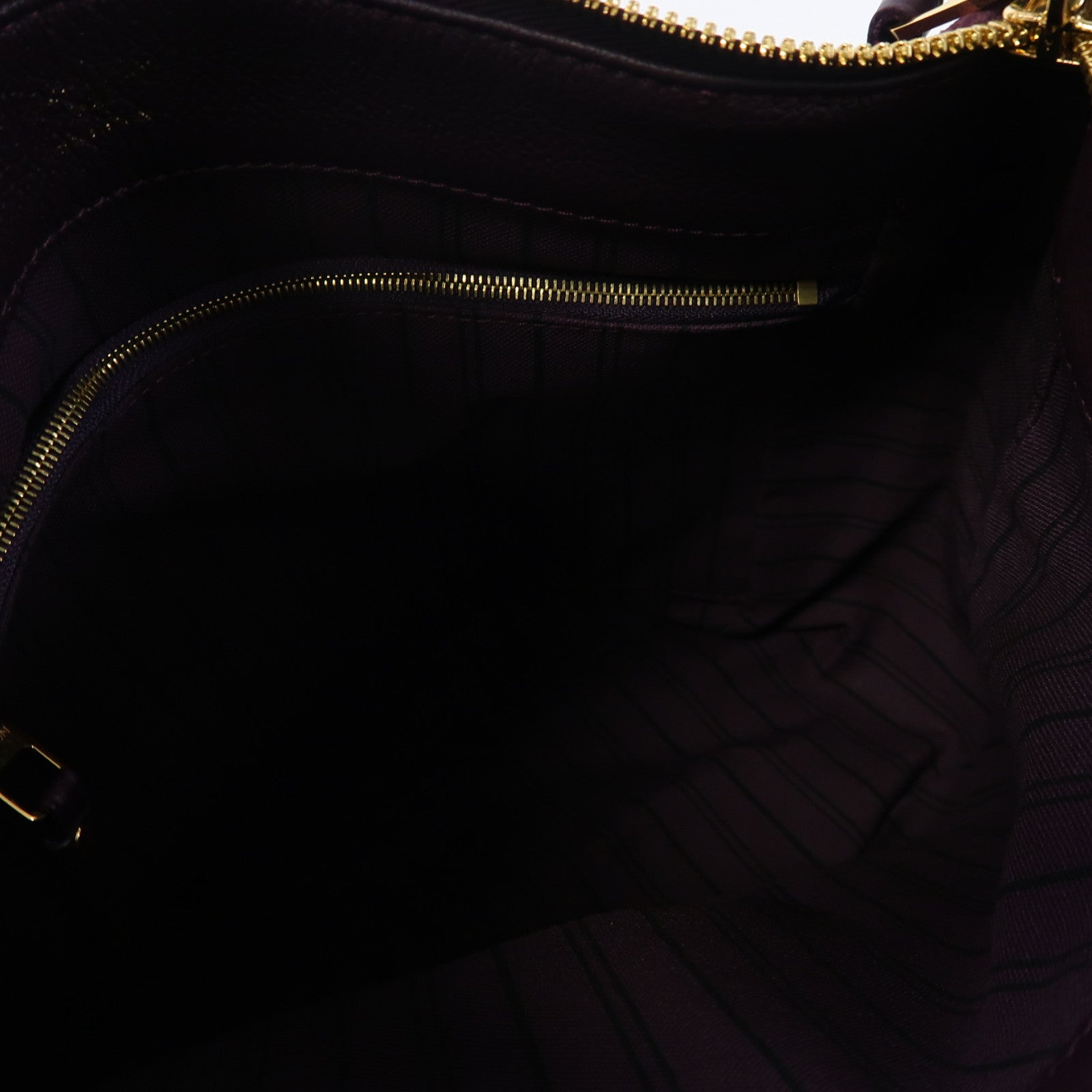 LOUIS VUITTON 【激減優惠】Monogram Empreinte Oda Shoes PM金扣手挽肩背兩用袋紫色
