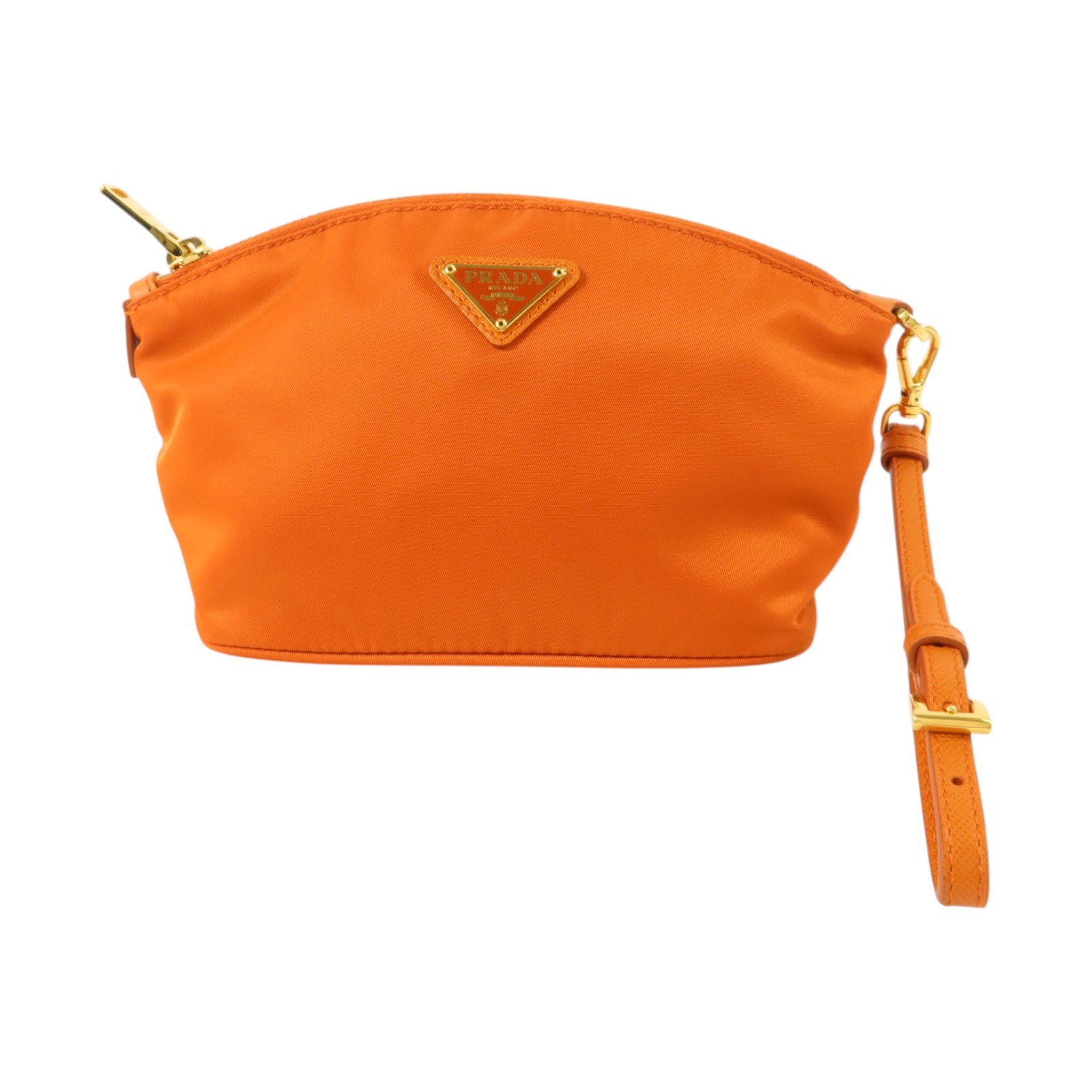 PRADA 尼龍Pouch金扣小袋