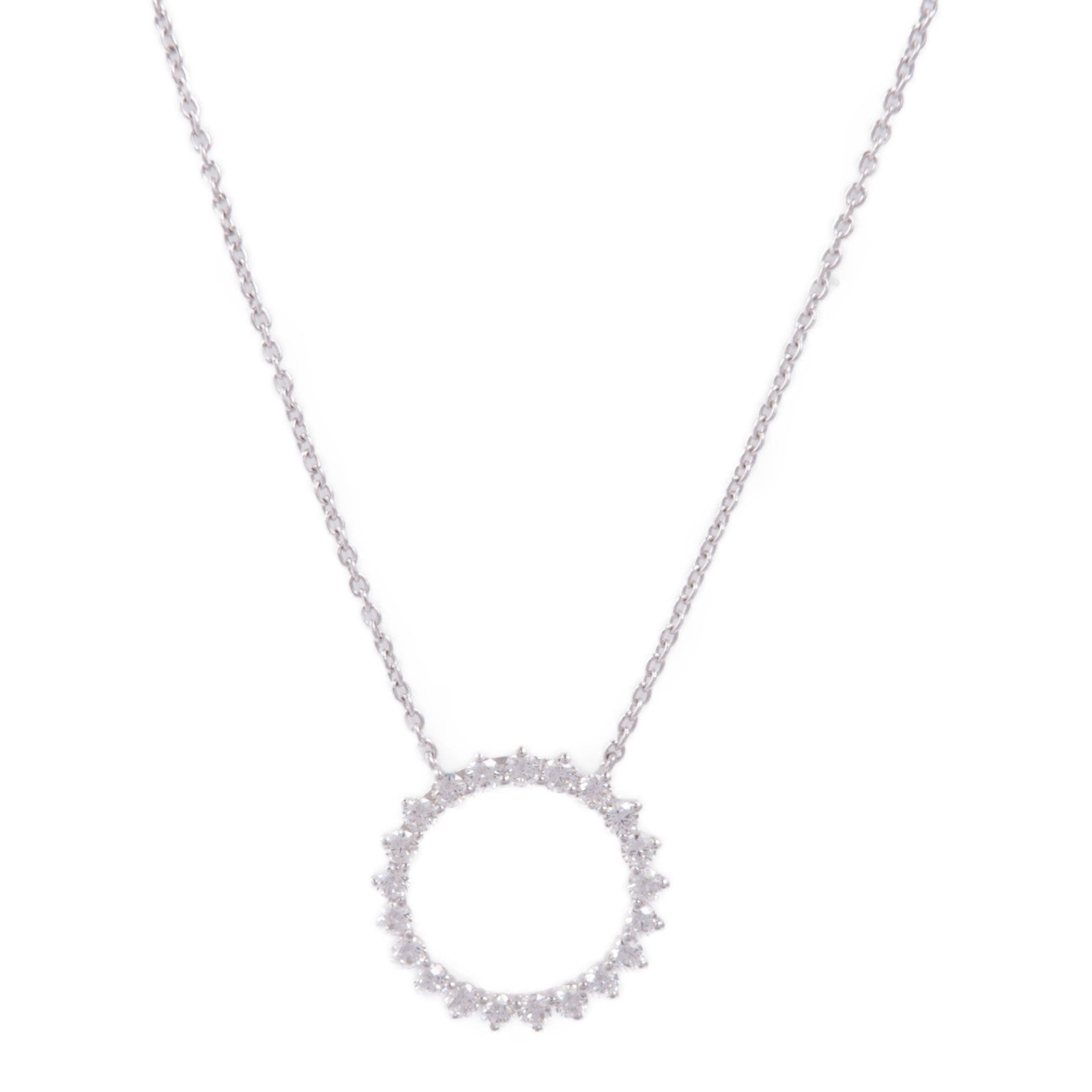 JEWELRY 【激減優惠】18K白金Diamond Necklace鑽石項鍊