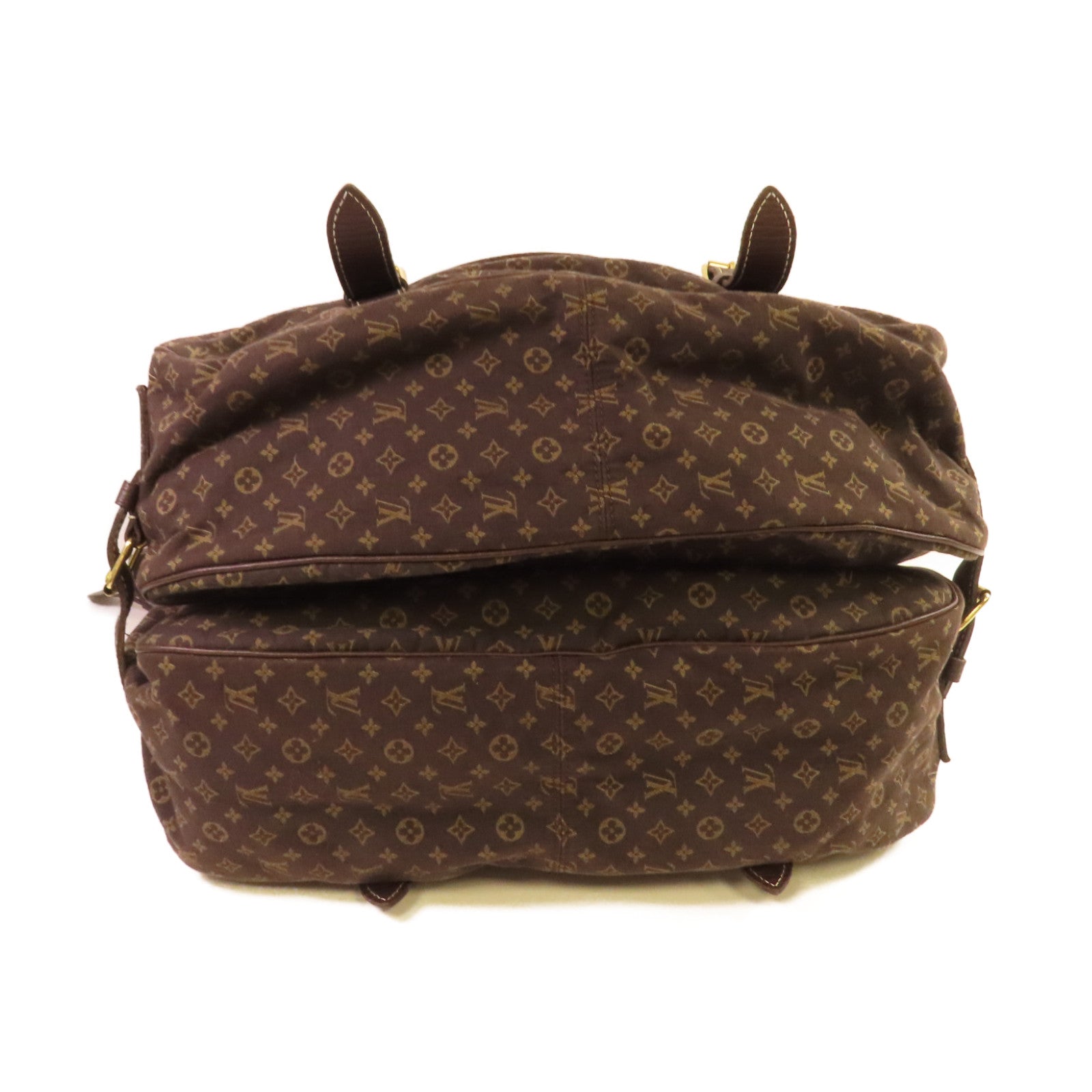 LOUIS VUITTON 【激減優惠】Monogram Mini Lin Saumur XL Shoulder Bag金扣肩背袋啡色